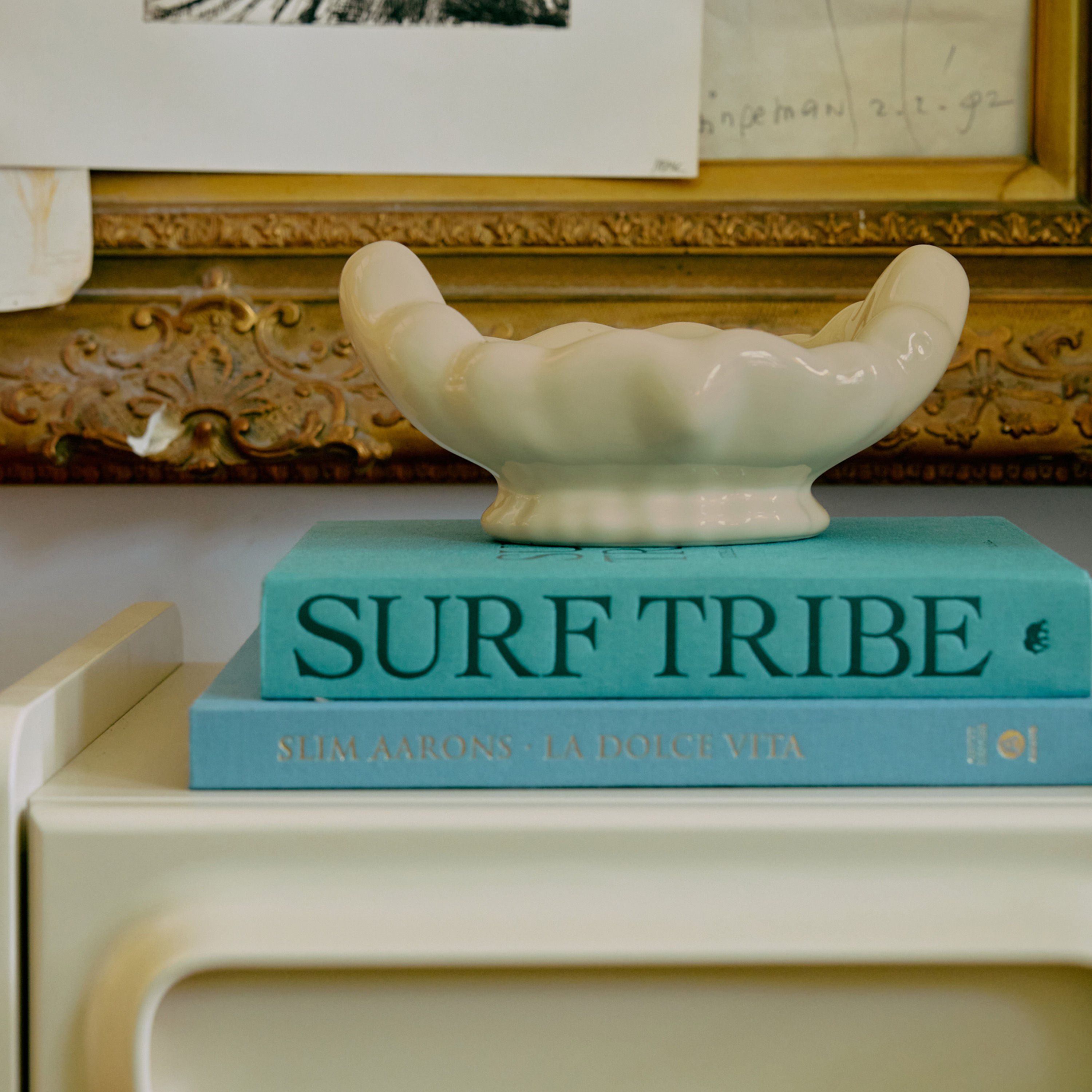 HKliving New Classics Skål Eggshell