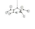 Drop Bulp Taklampa Grey Mini 97cm