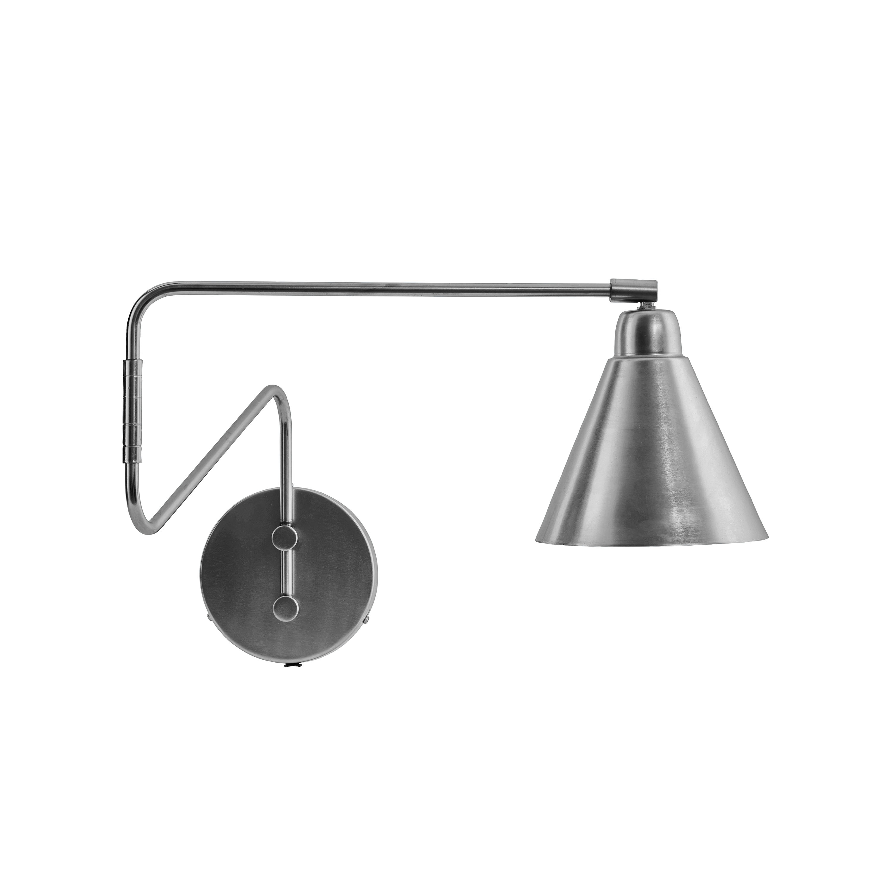 Game Vägglampa Brushed Silver Finish 27cm
