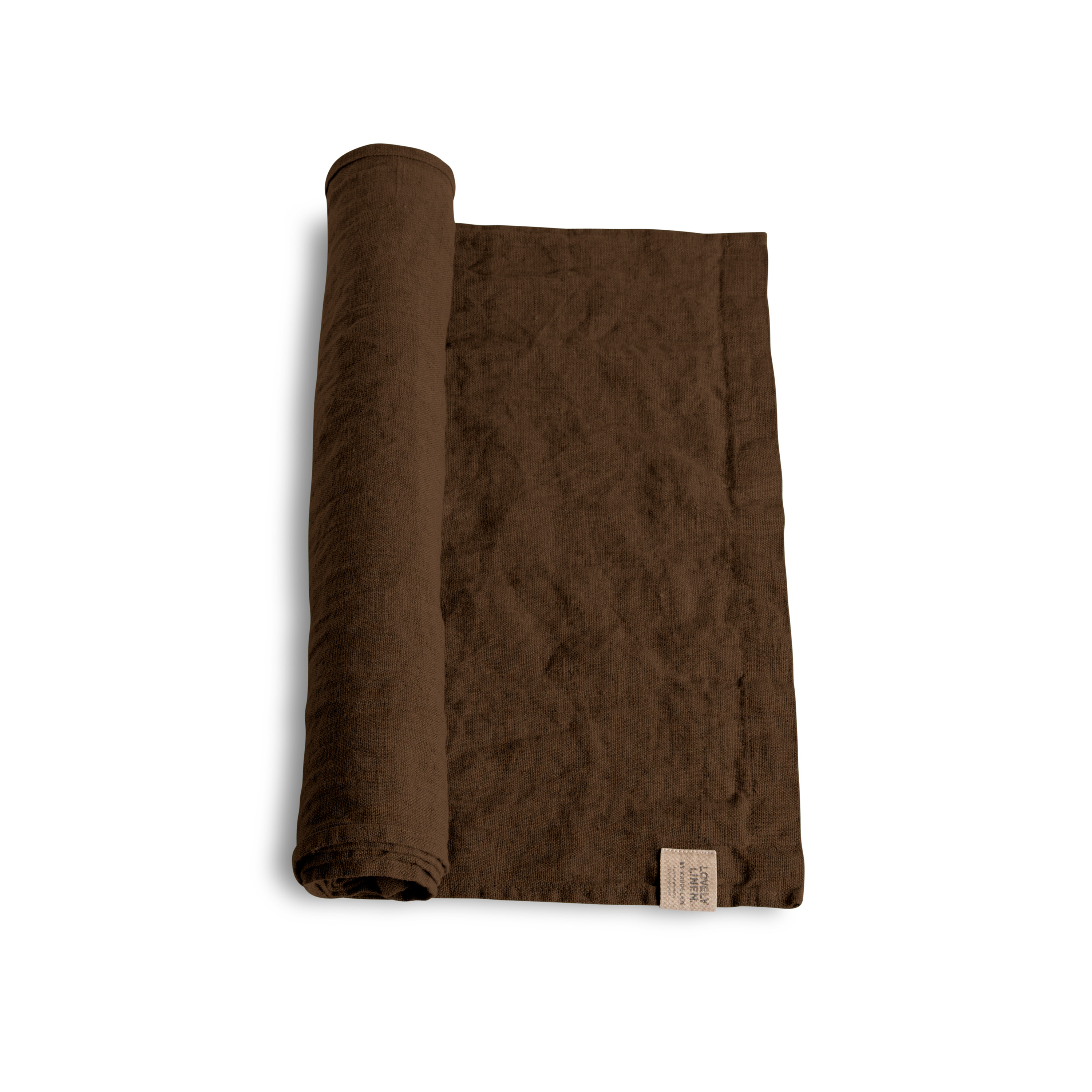 Lovely Löpare Linne Chocolate 47x150