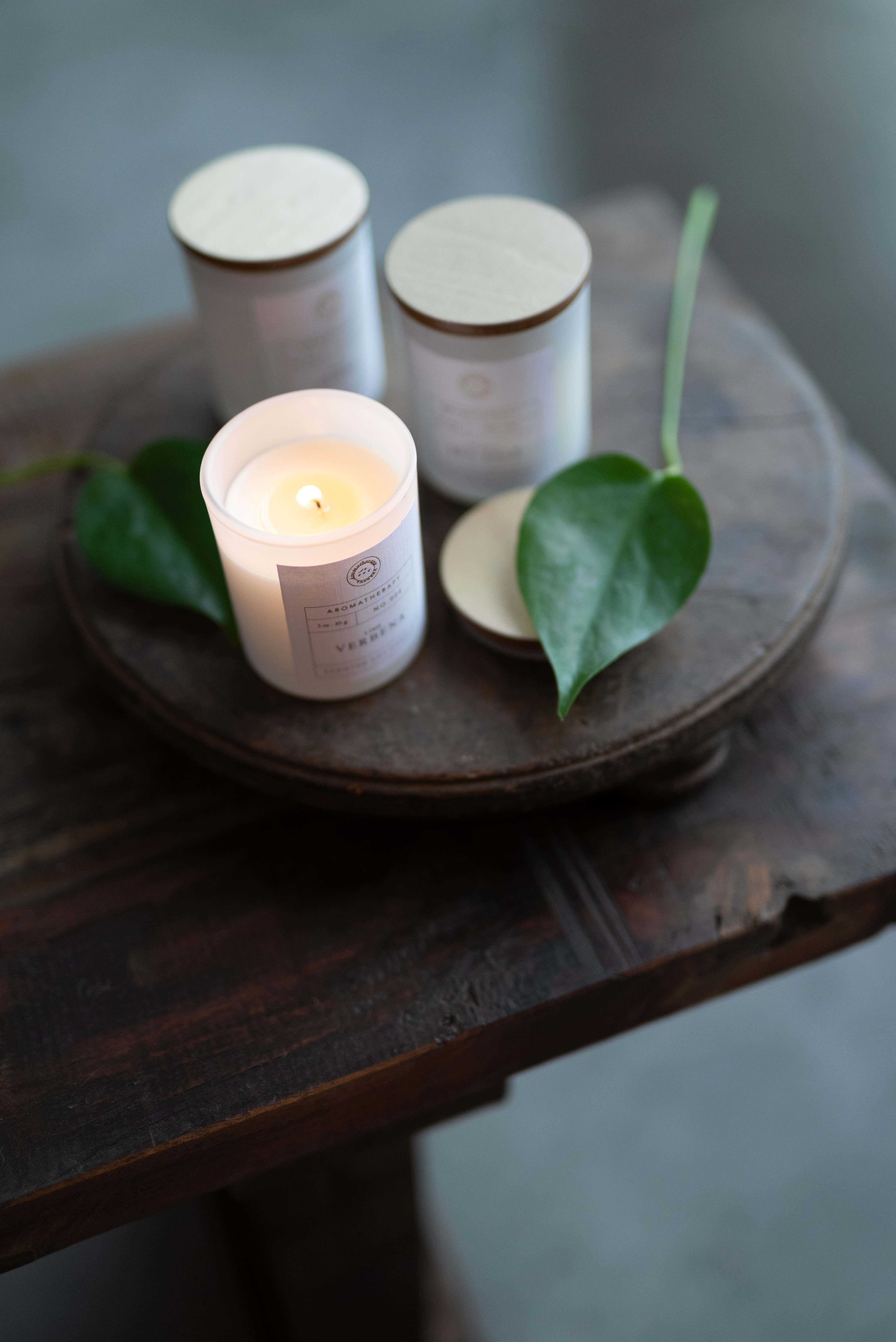 Wikholm Form Yasu Doftljus Aroma/Sea Salt 9cm