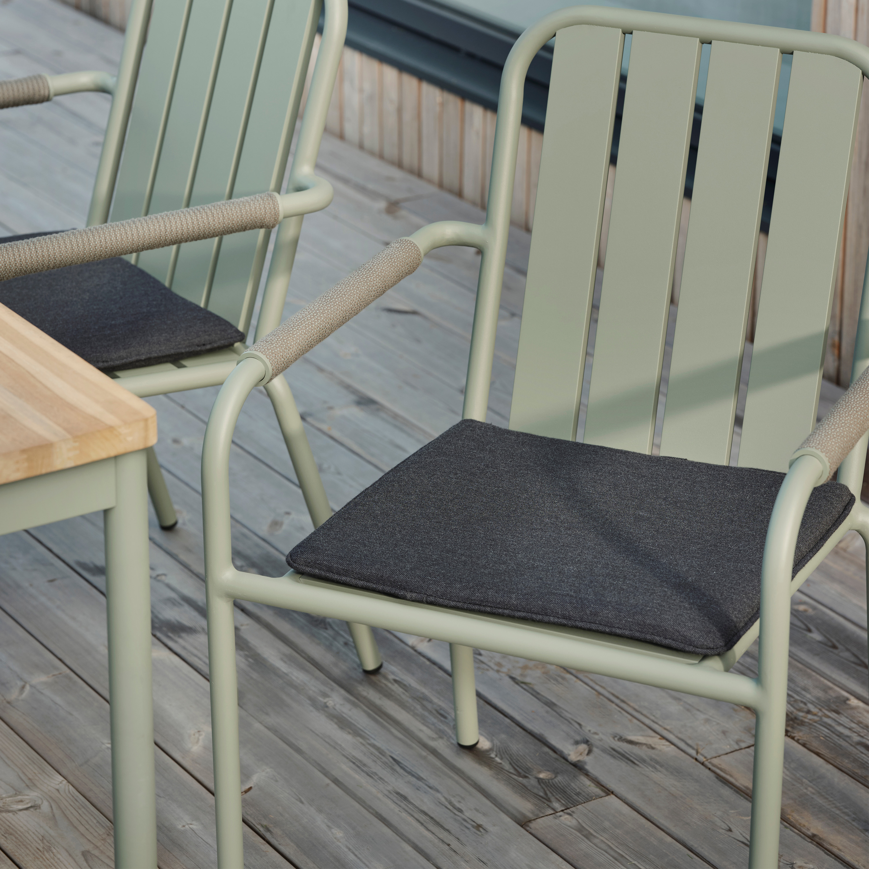 Brafab Innes Karmstol Dusty Green