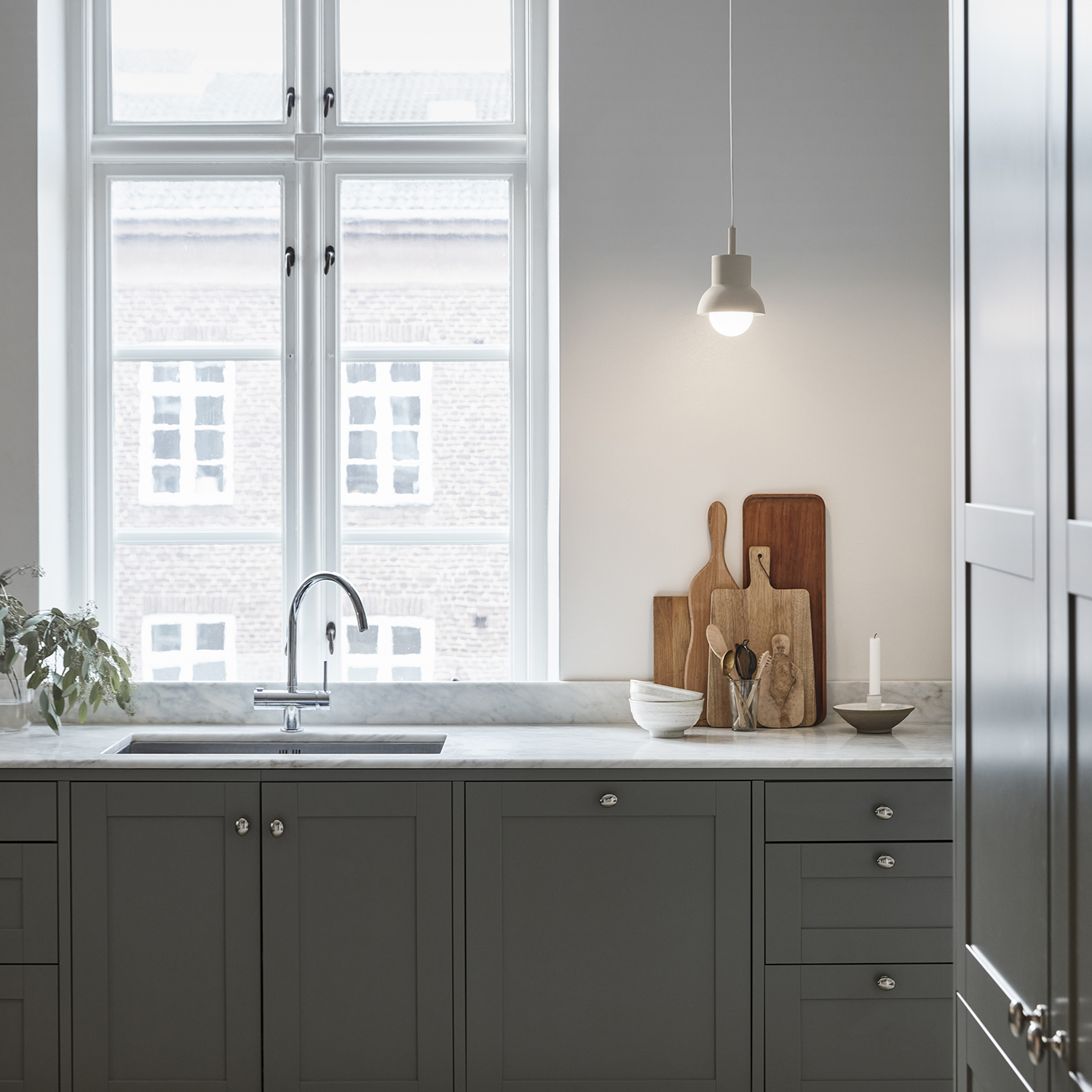 CO Bankeryd Down Taklampe Beige