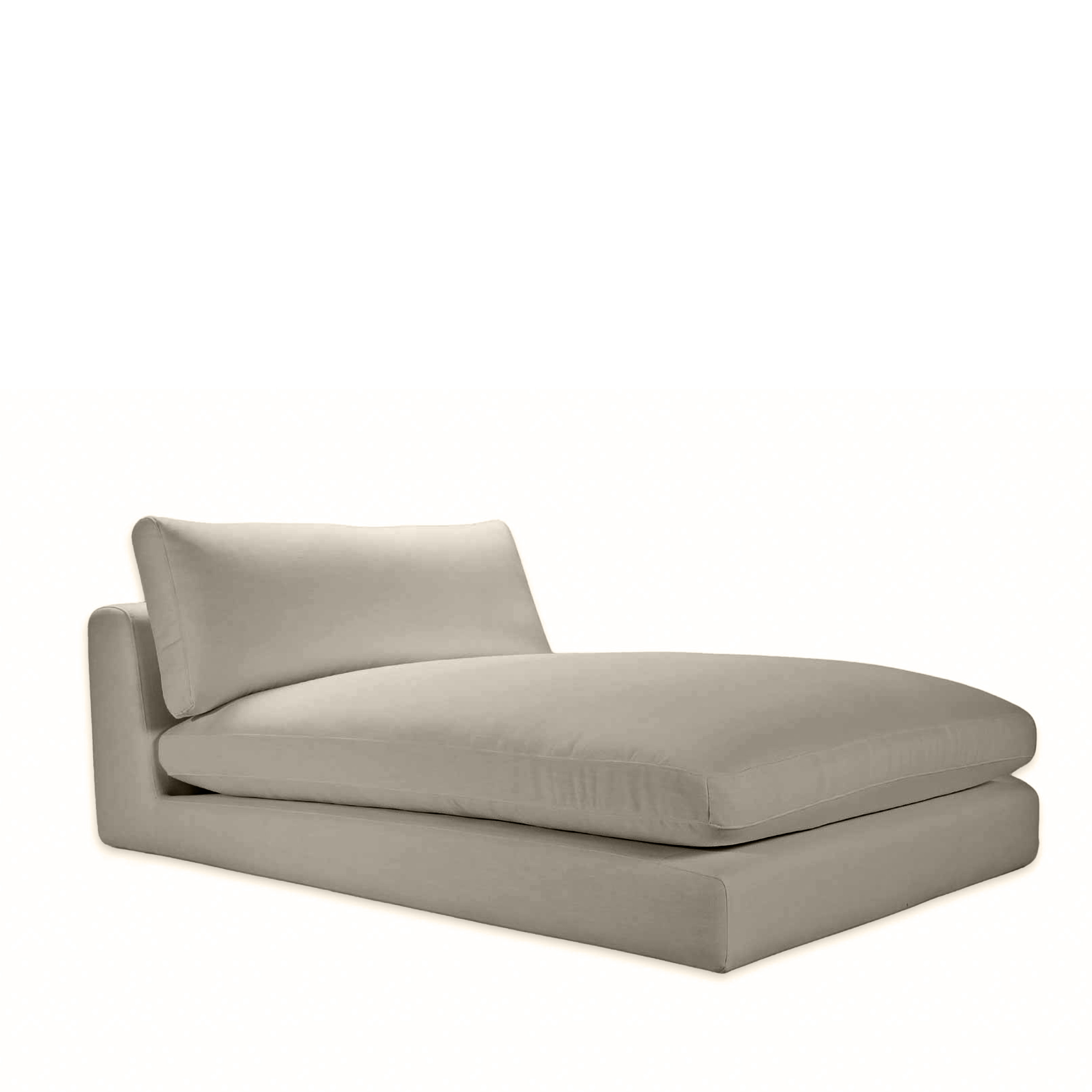 Sleepo Collection Capri 1,5-istuttava divaanimoduuli Taupe 120x184