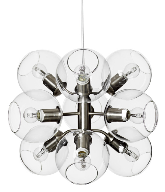 Tage 50 Taklampa Krom