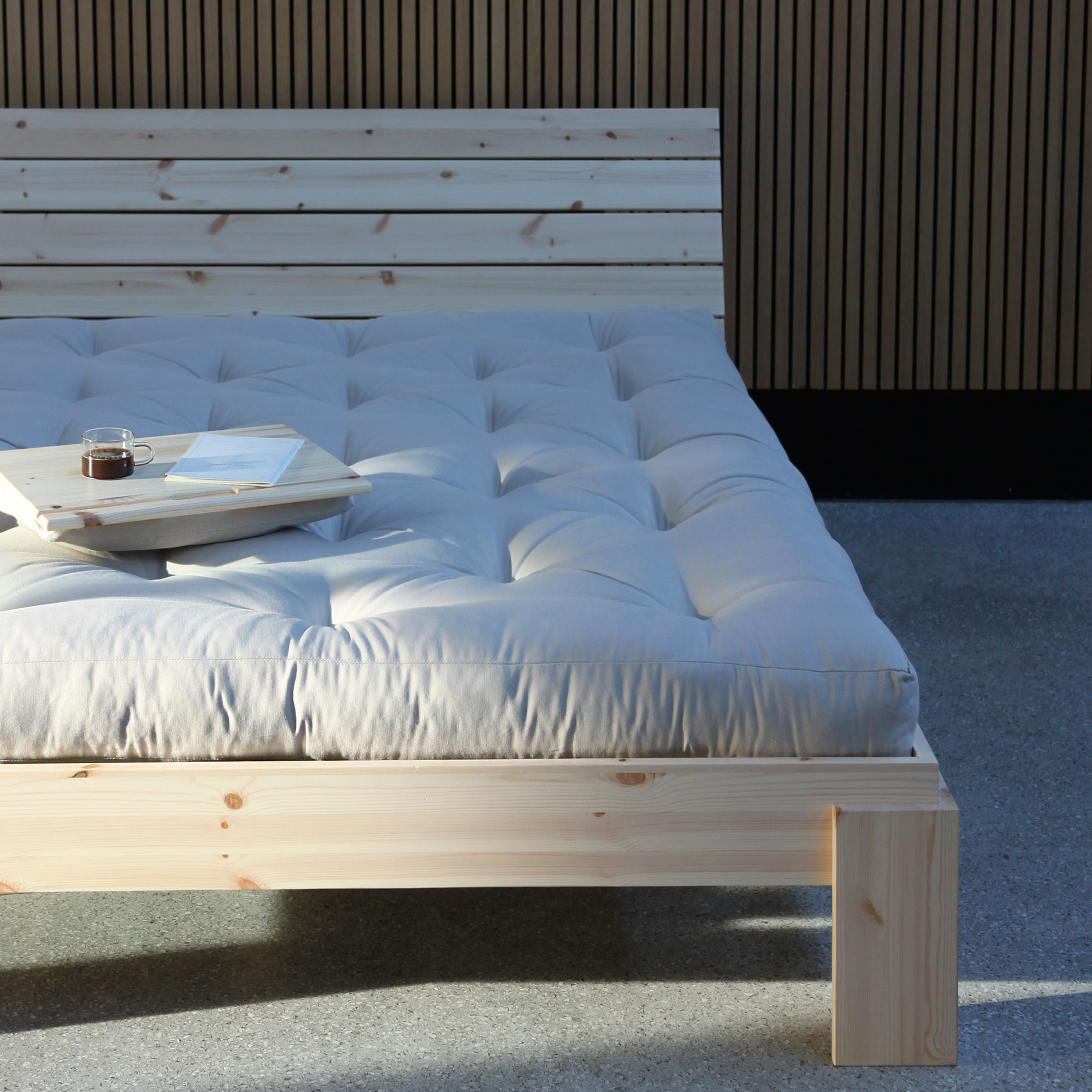 Karup Design Layers Sängynrunko Päädyllä Luonnonväri 180x200