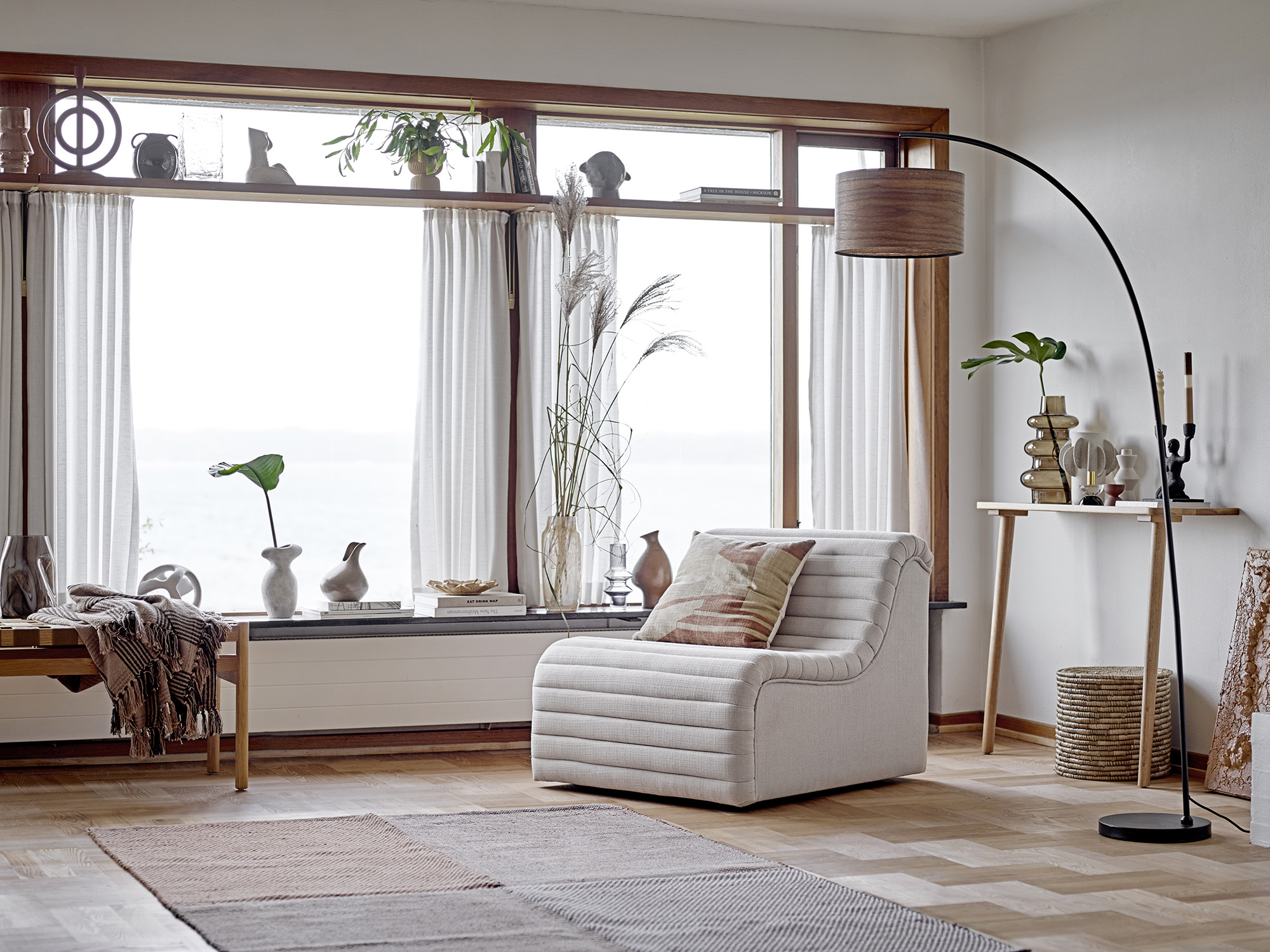 Bloomingville Allure Loungestol Natur
