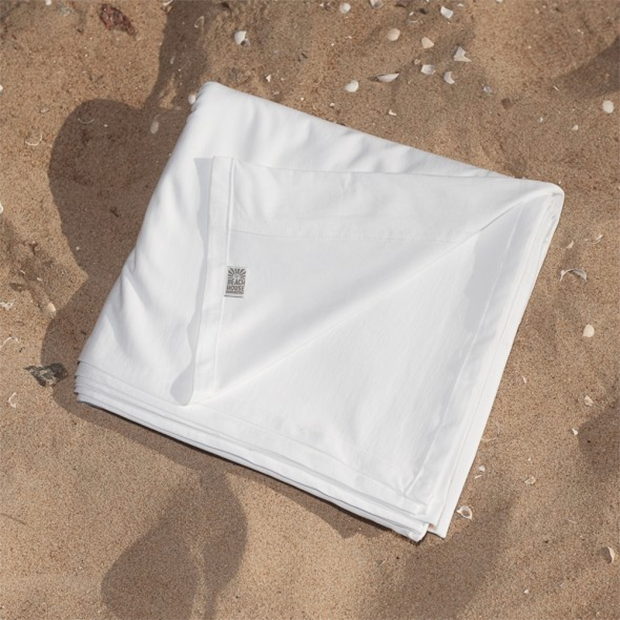 Beach House Company Underlakan White Dubbel
