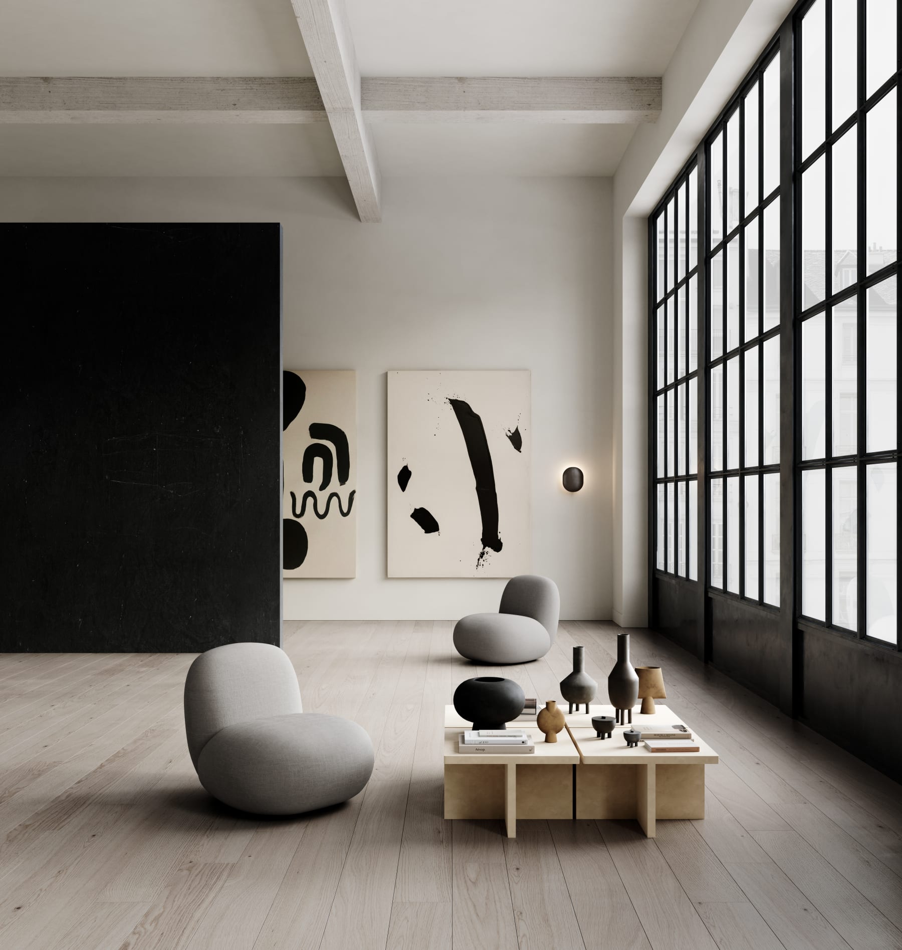 101 Copenhagen Brutus Couchtisch Sand