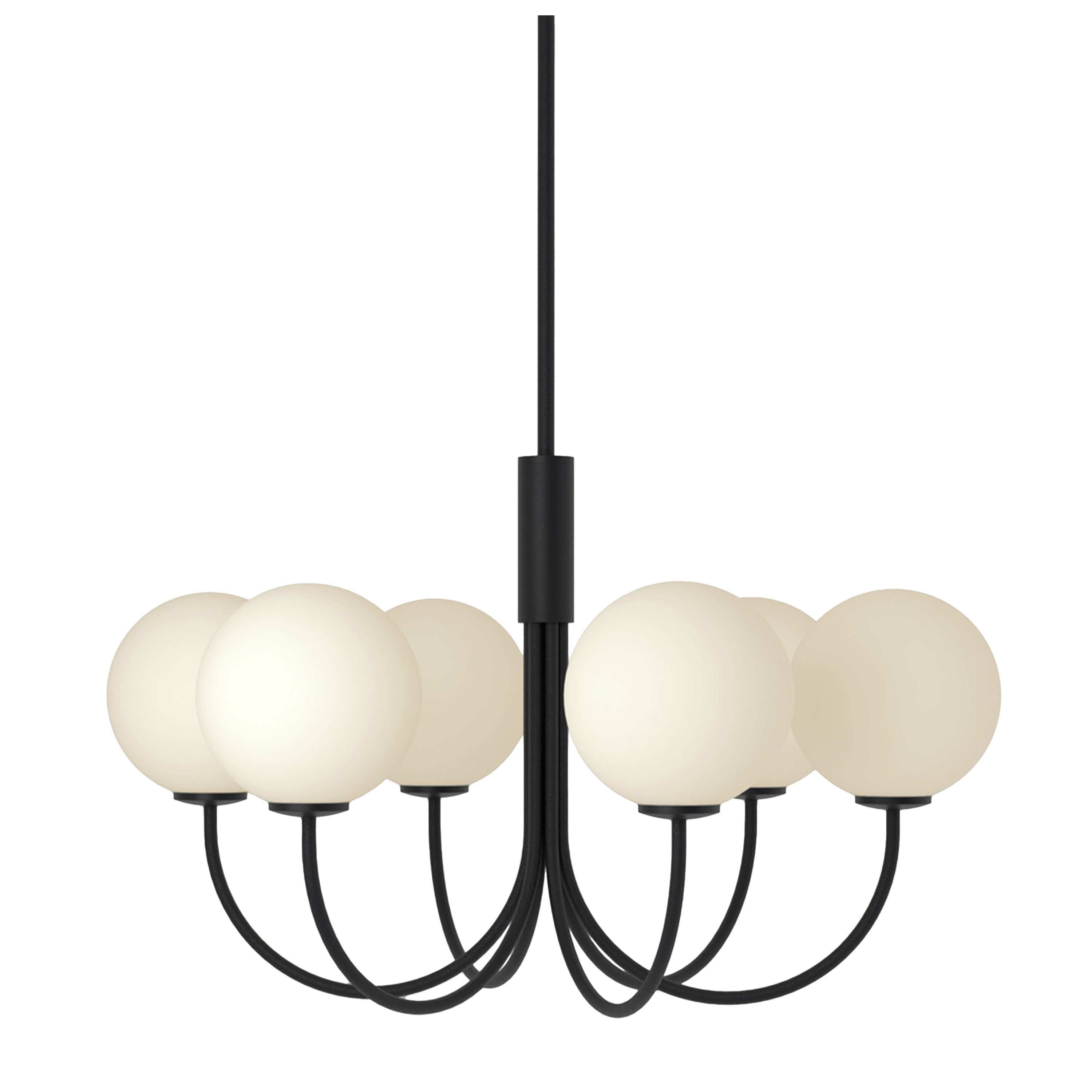 Herstal Ballon 6 Taklampa Svart