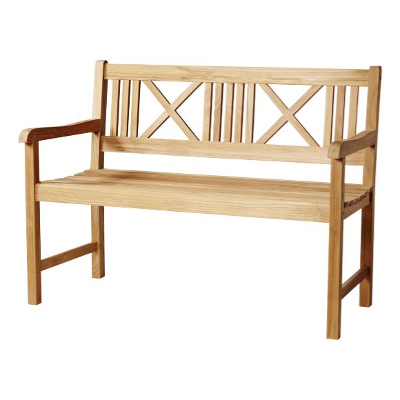 Cinas - Rosenborg 2-sits Soffa Teak - Trä