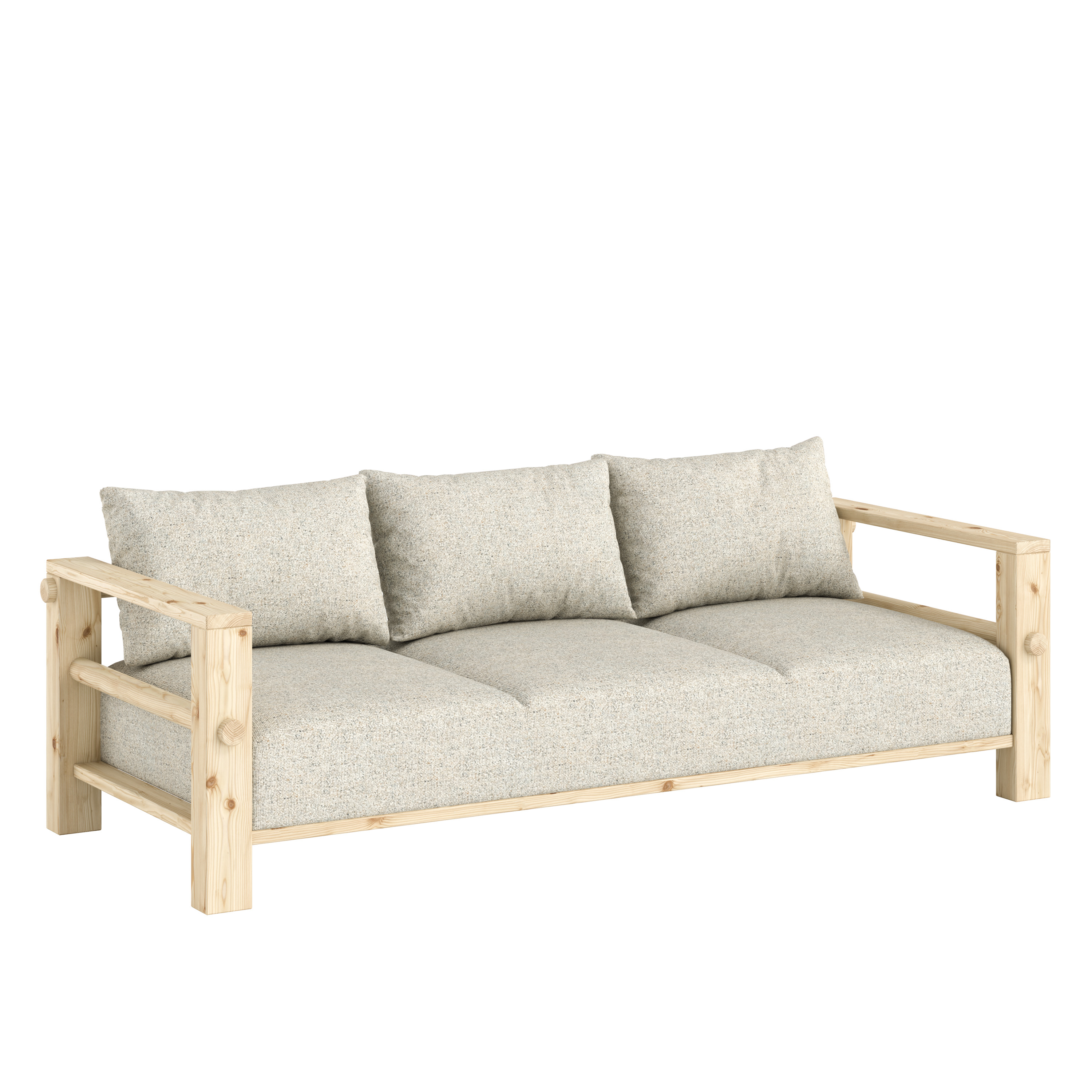 Karup Design Bare Bäddsoffa Raw/Soft Chalk