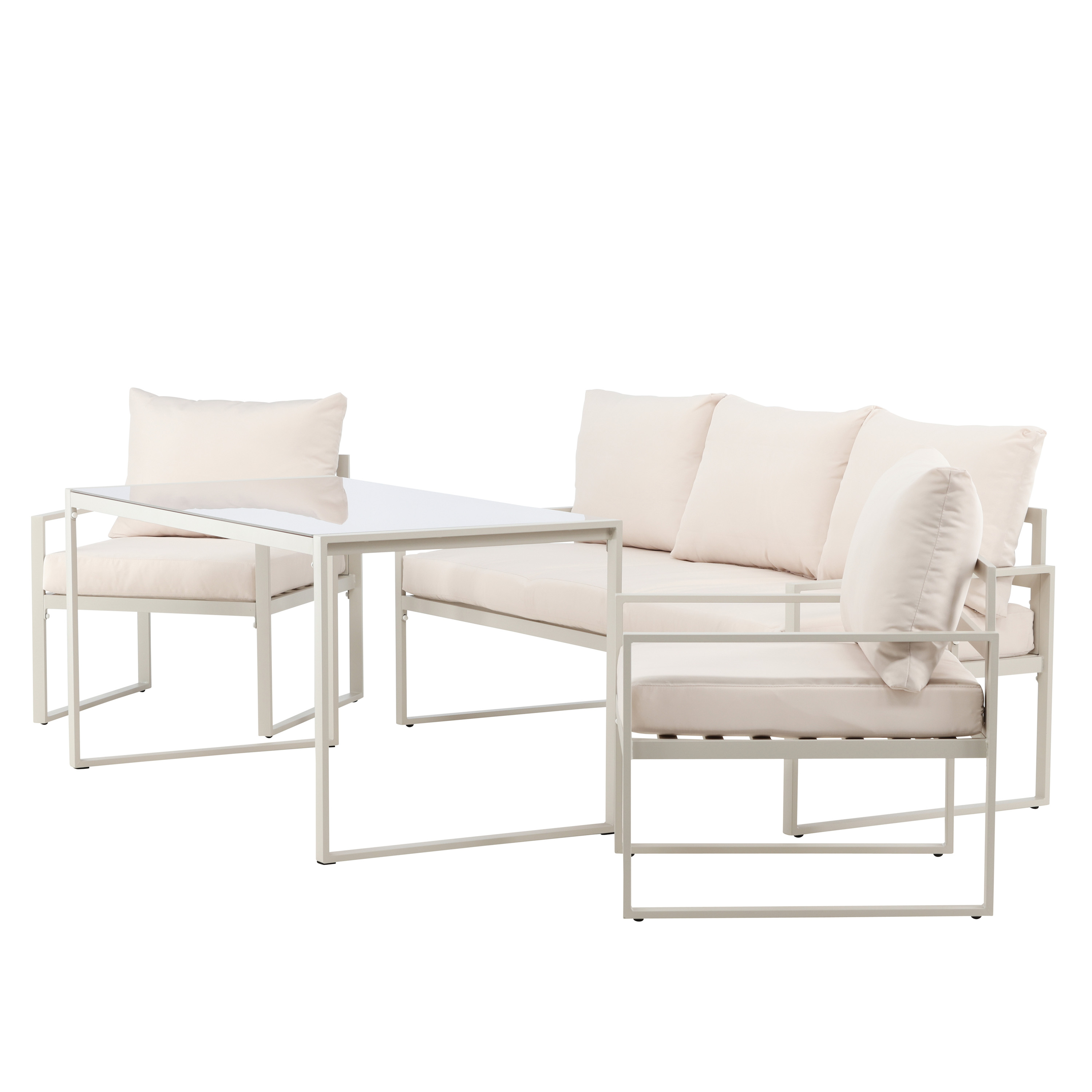 Venture Home Catania Loungeset Beige/Beige