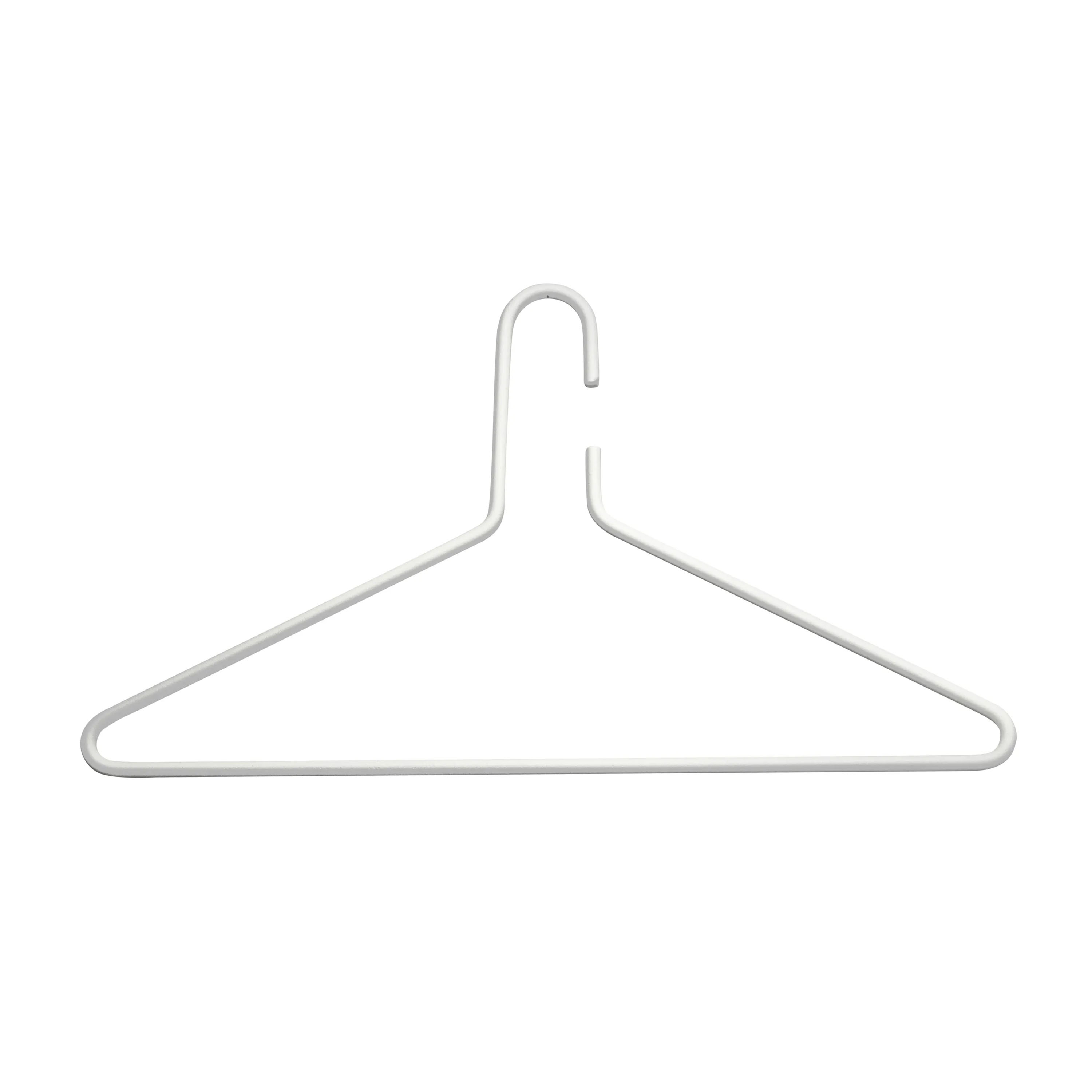 Essem Design Triangel Kleiderbügel Weiß 3er-Pack