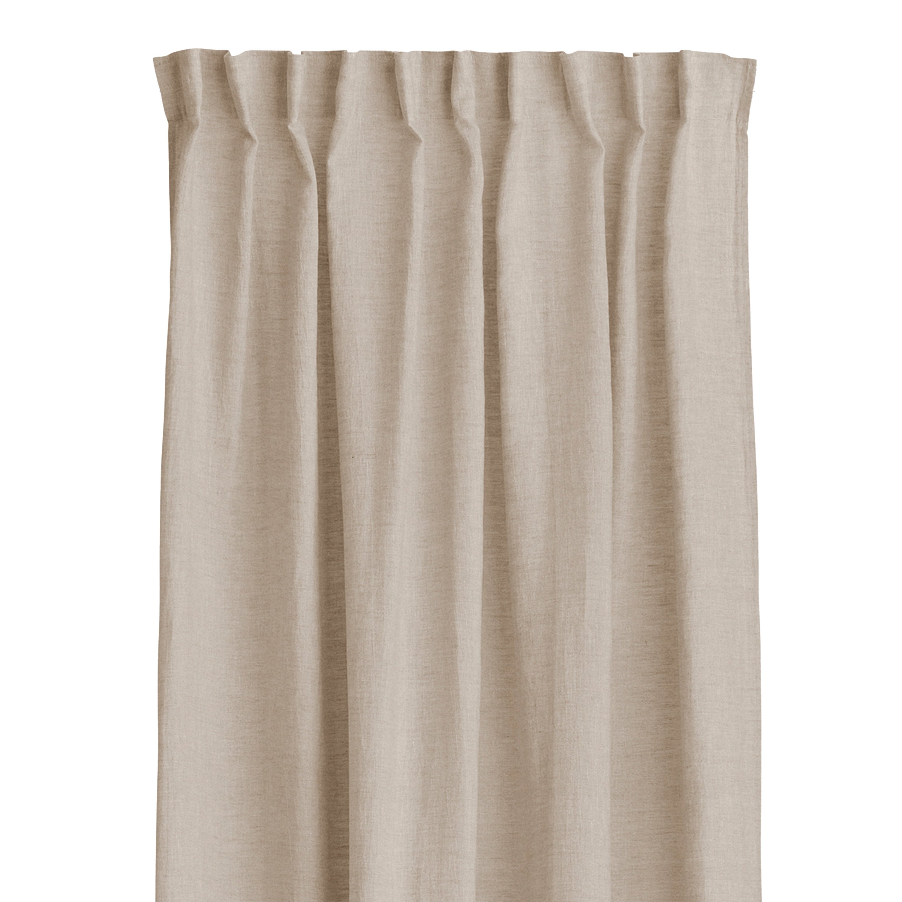 Sunshine Vorhanglänge Leinen Haferflocken 250cm