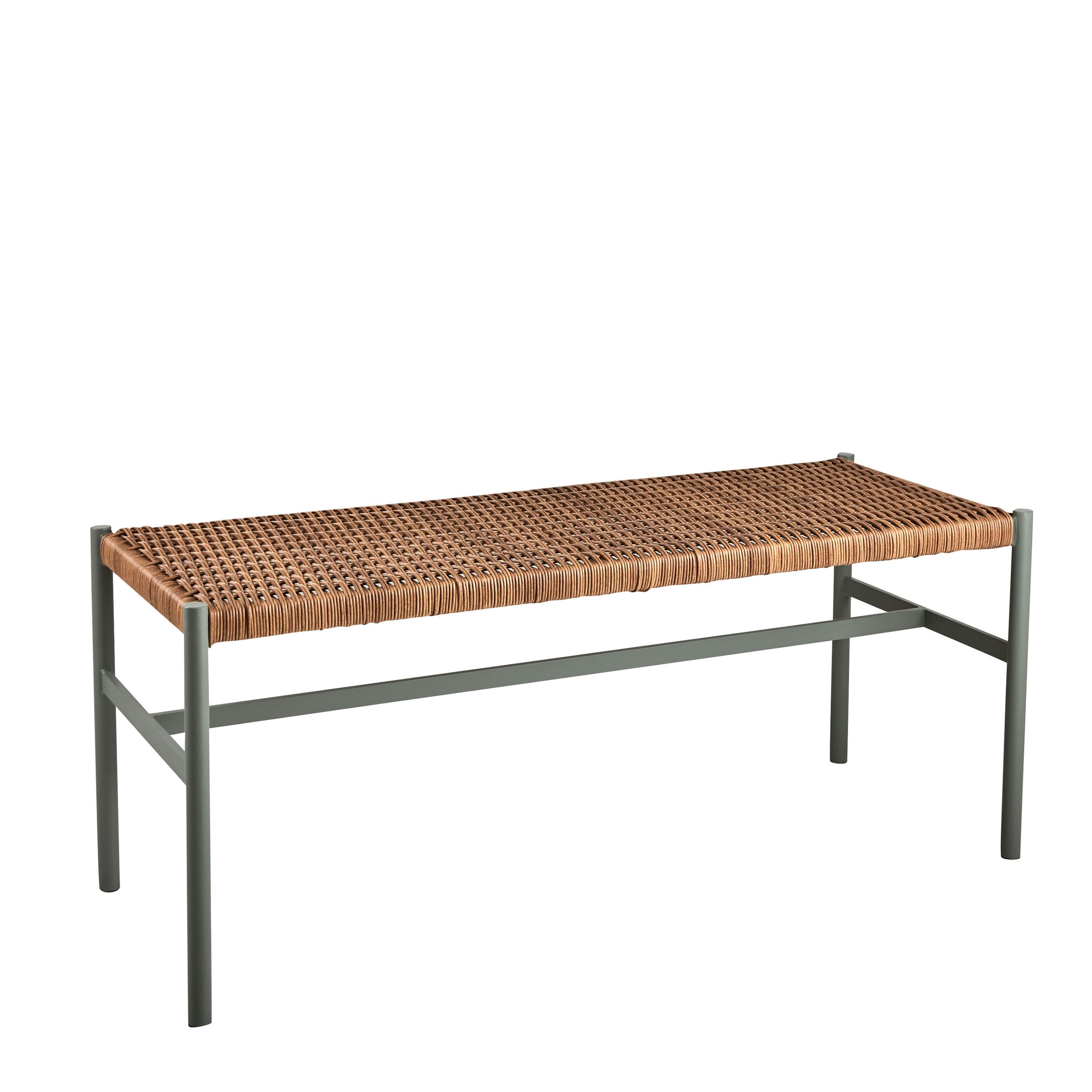 DK Bänk Dusty Green/Natur