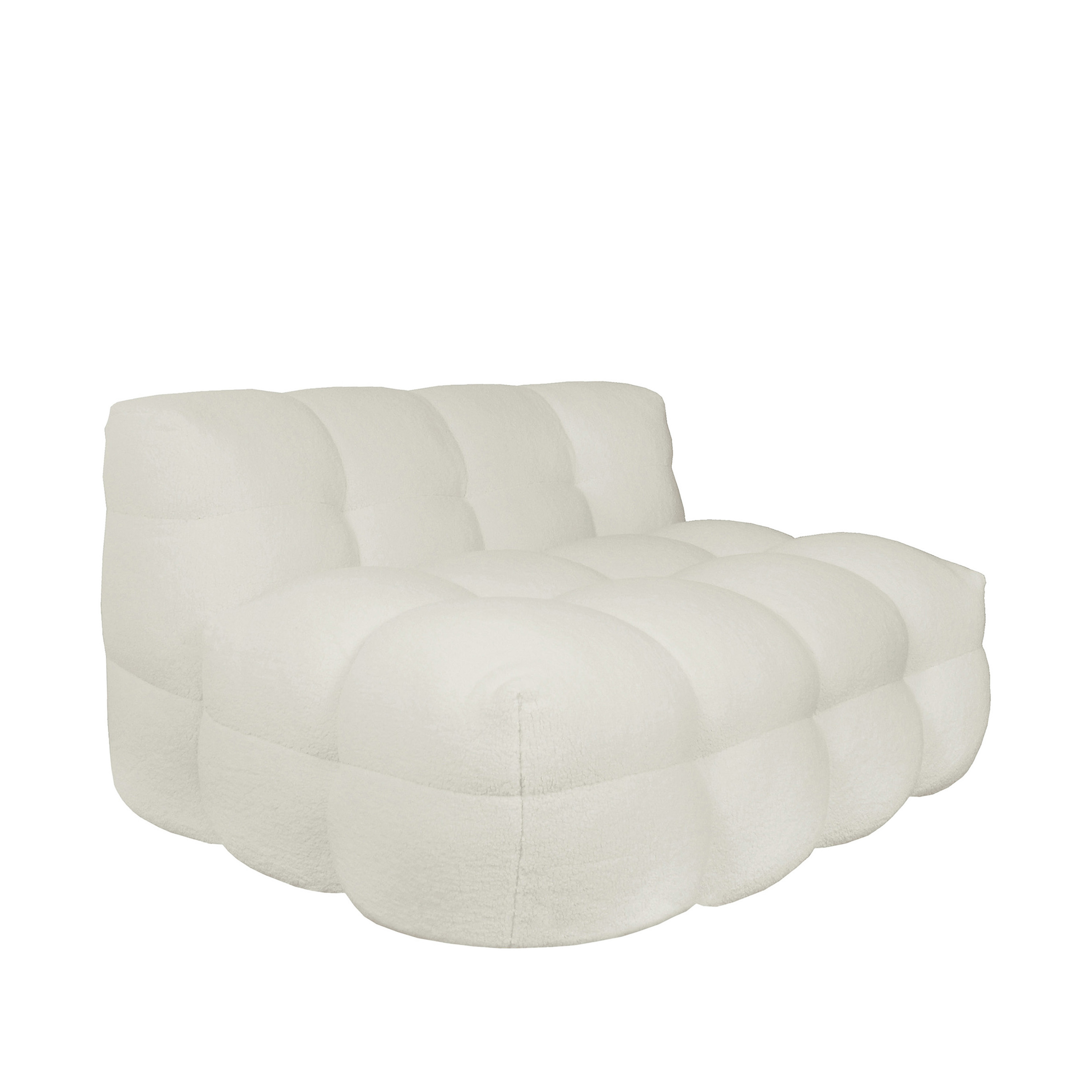 Billie Loungetuoli Creme Teddy 120 cm