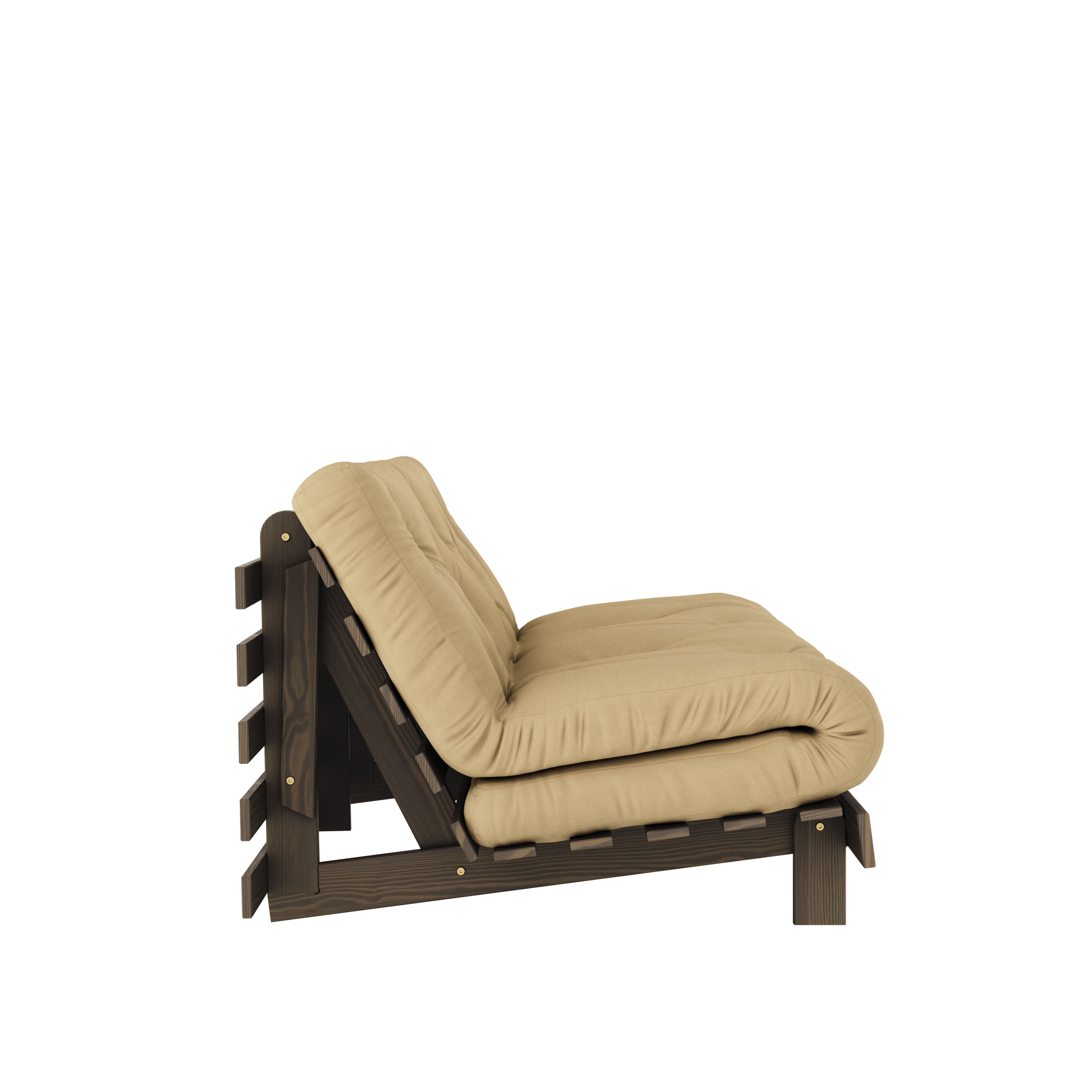 Karup Design Roots Vuodesohva Ruskea/Wheat Beige 160cm