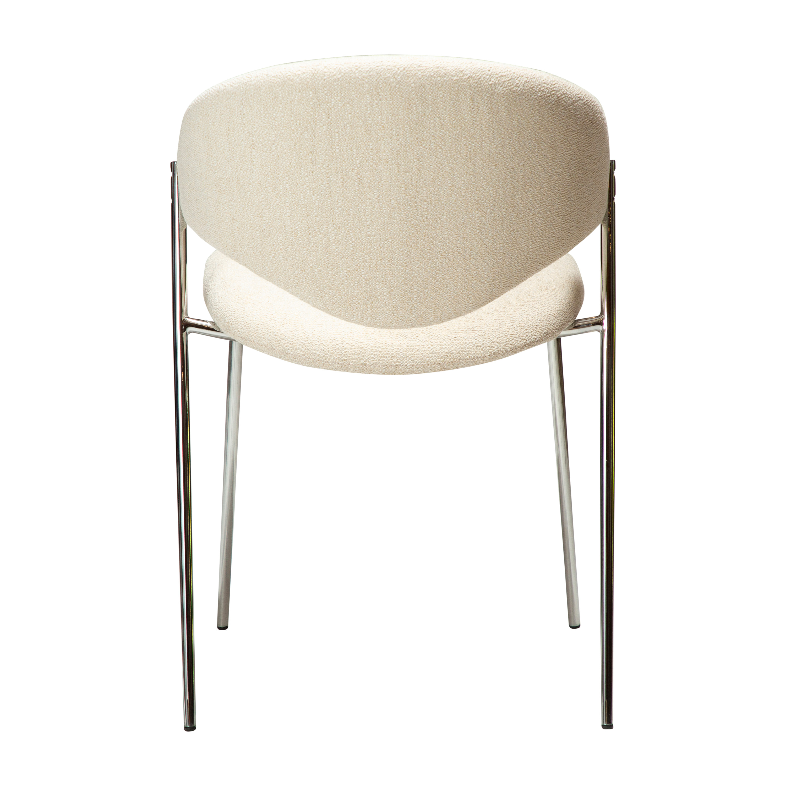 Dan Form Zone Ruokapöydän tuoli Simply Beige Bouclé