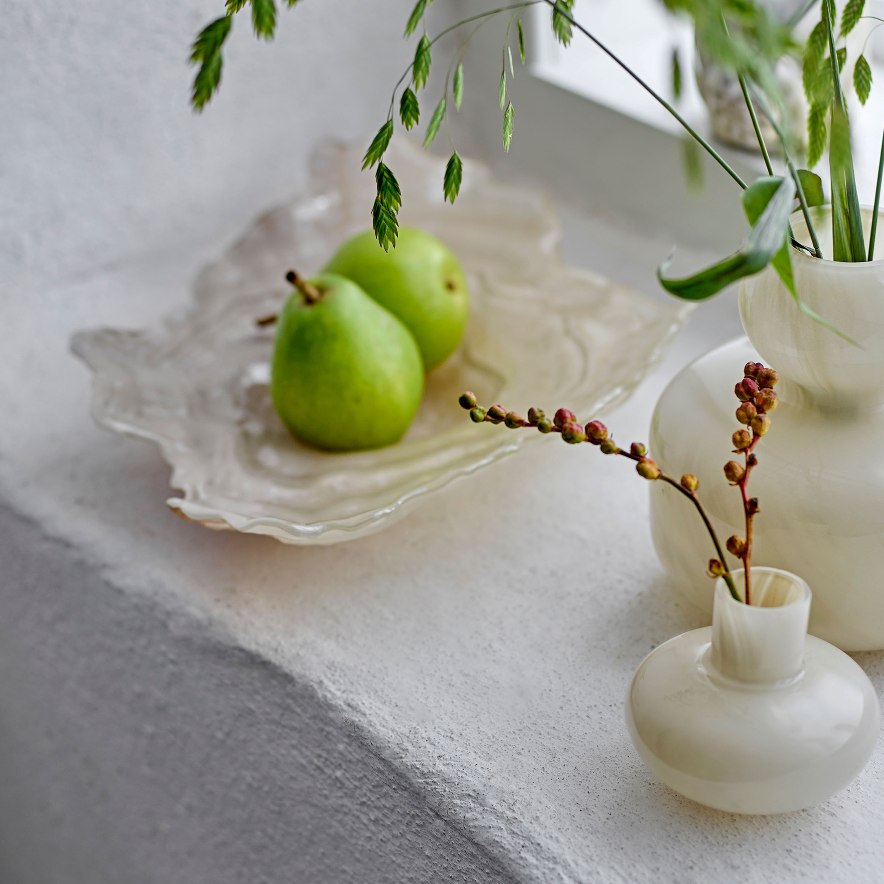 Bloomingville Aiku Skål Nature 38cm