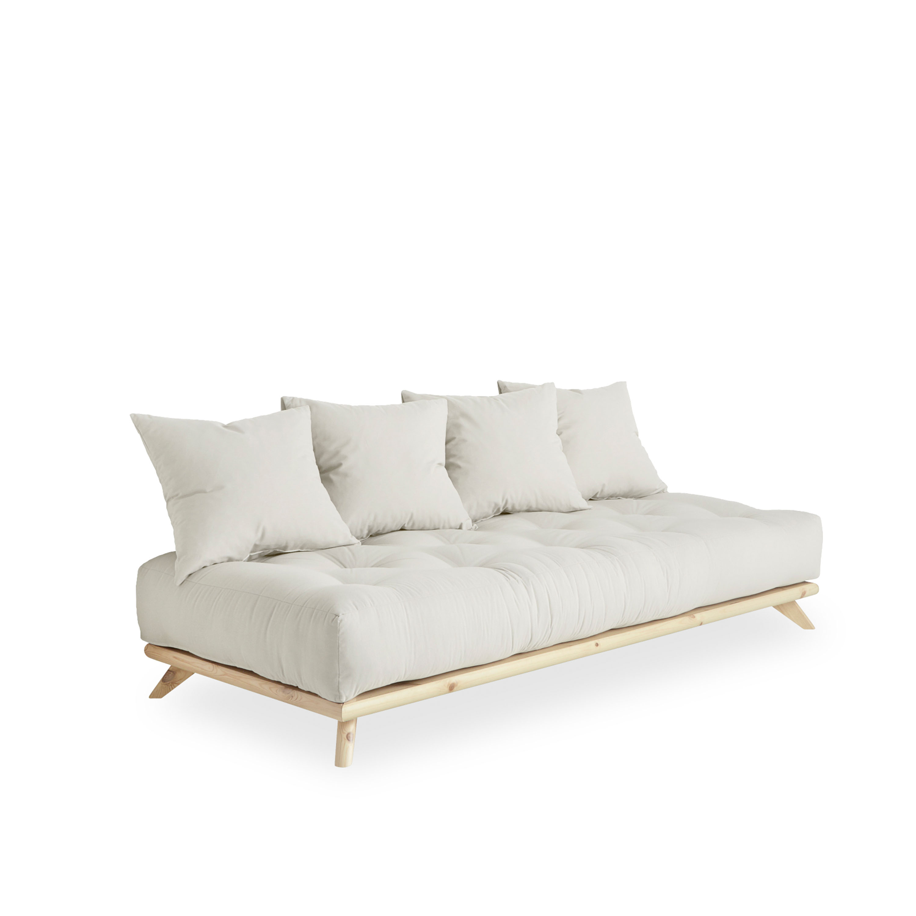 Karup Design Senza Vuodesohva Luonnollinen/Valkoinen 200 cm