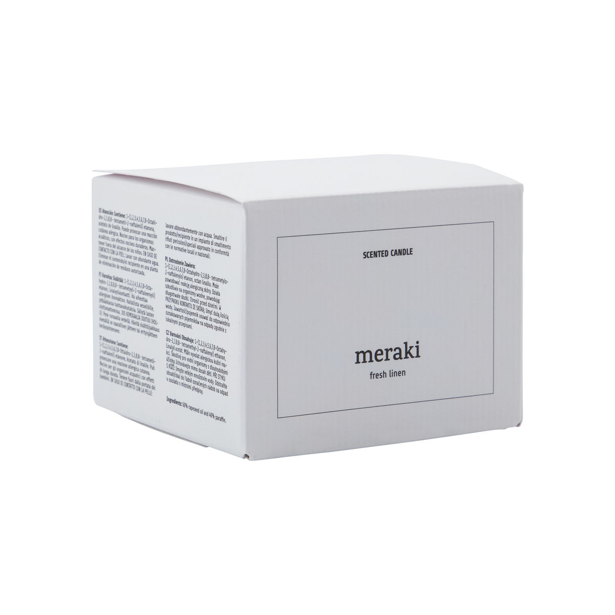 Meraki Fresh Linen Doftljus 340g