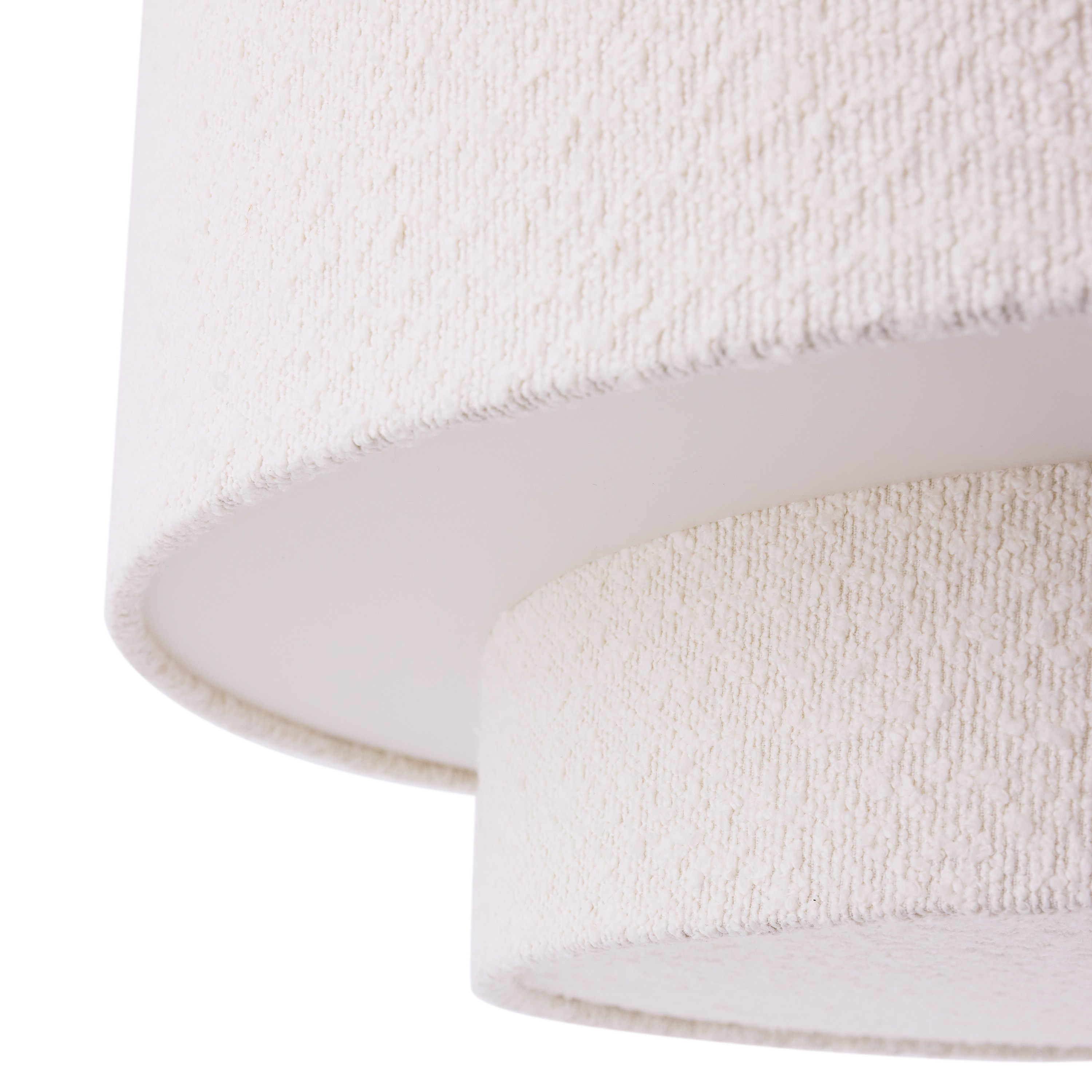 Globen Lighting Noah Kattovalaisin Bouclé Valkoinen 70cm