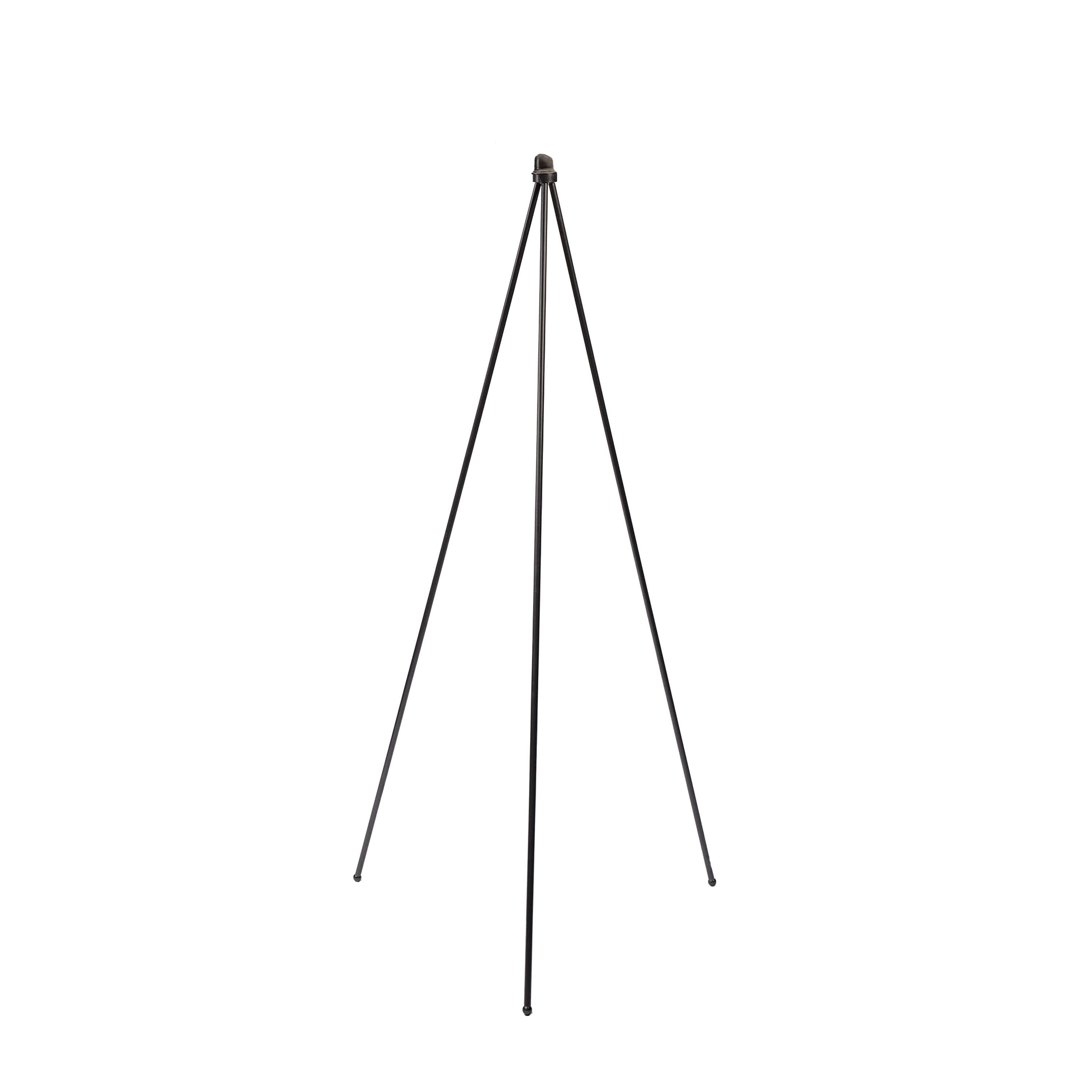 Oslo Wood Golvlampa Stativ Black Matt