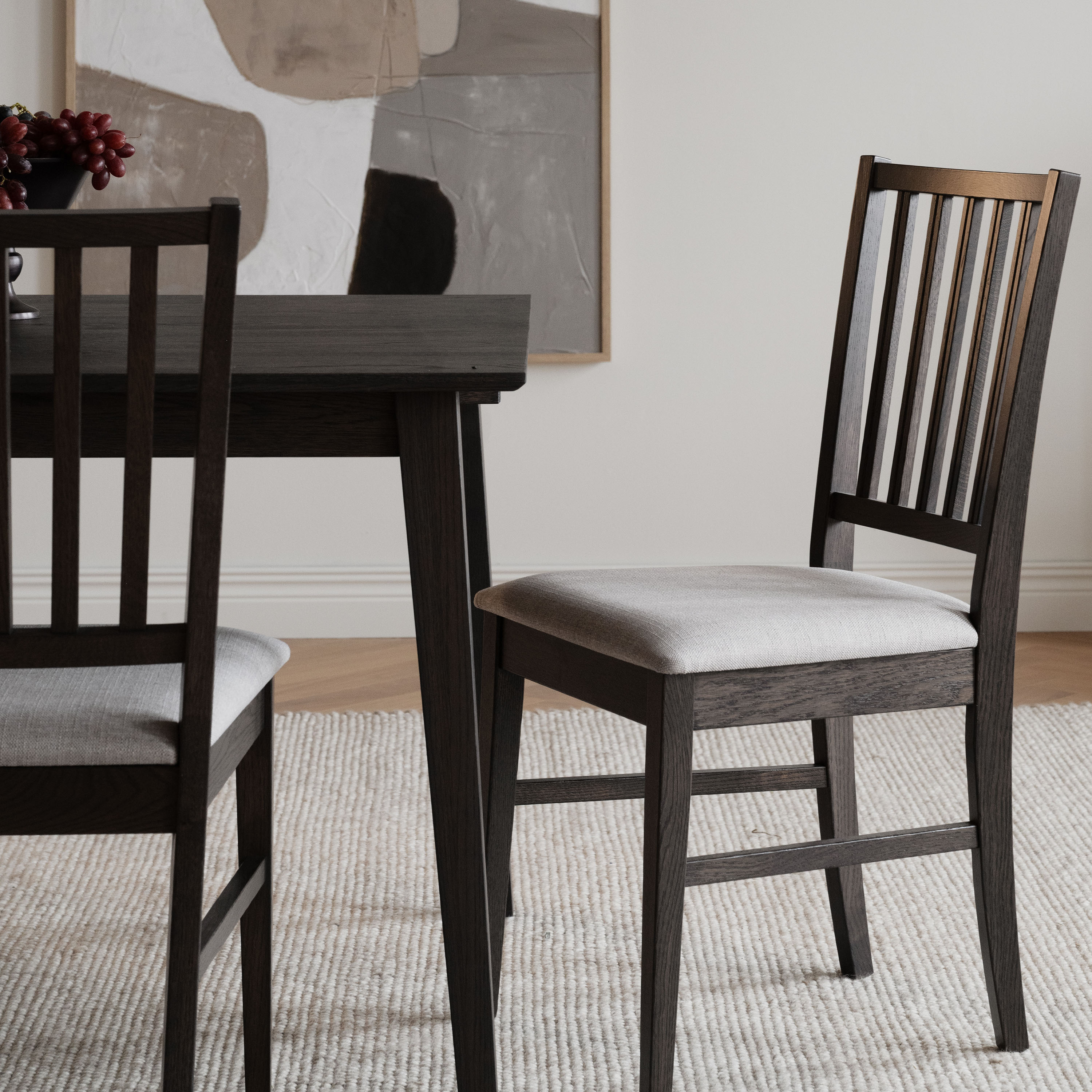 Rowico Home Filippa Essstuhl Beige/Braun