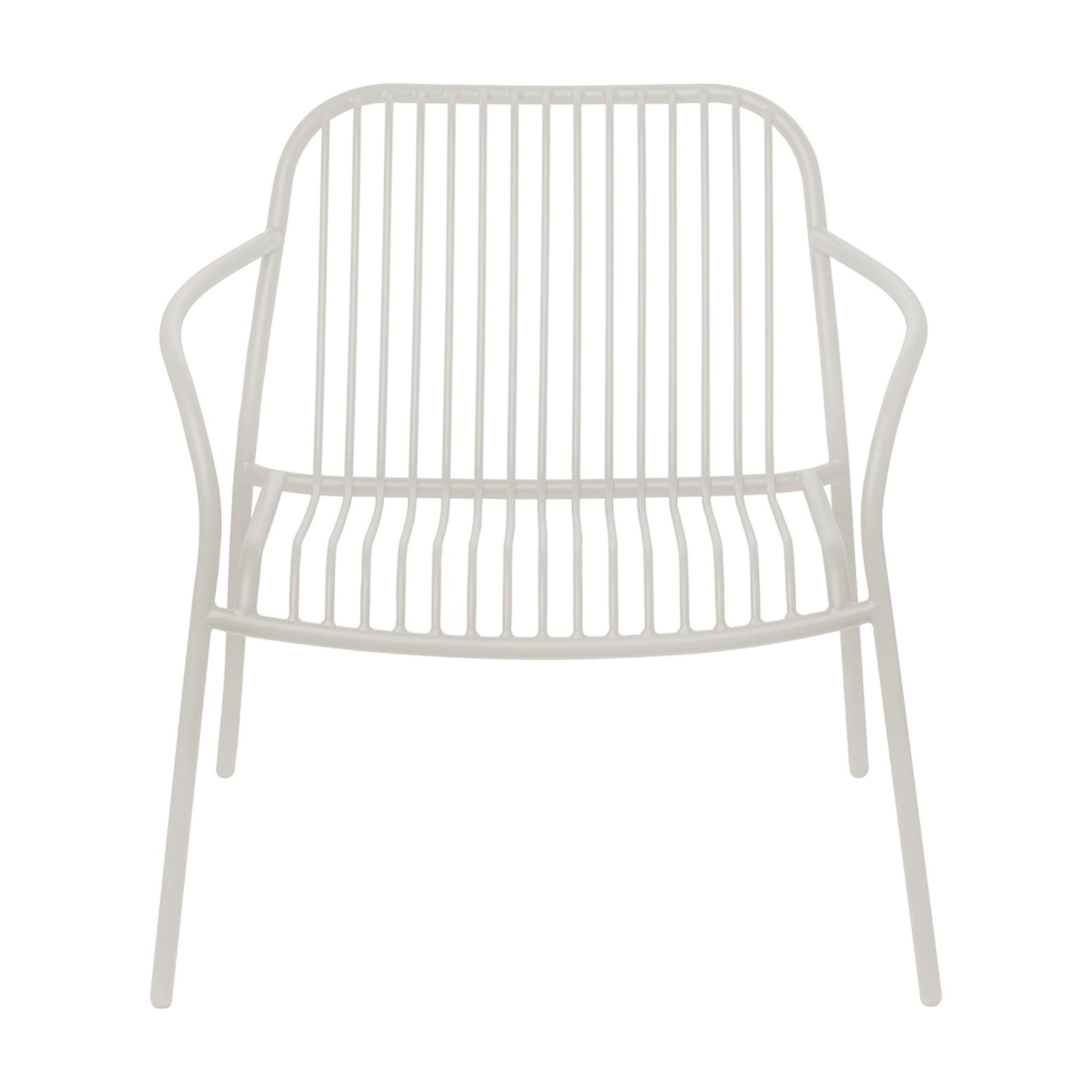 Blomus - Yua Wire Utomhus Loungestol Silk Gray - Grå