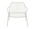 Yua Wire Utomhus Loungestol Silk Gray