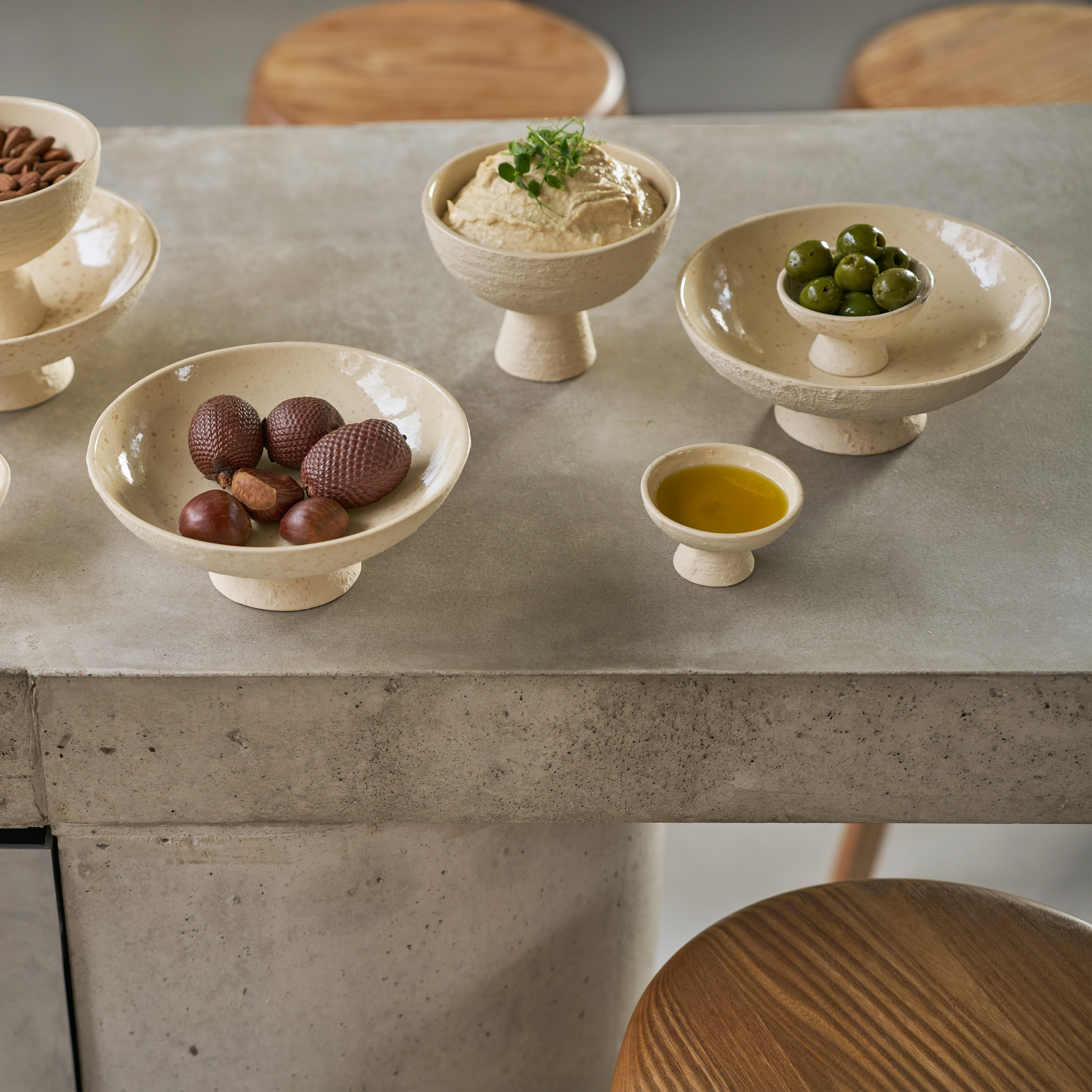 Urban Nature Culture Flat Bolle Off White Ø20