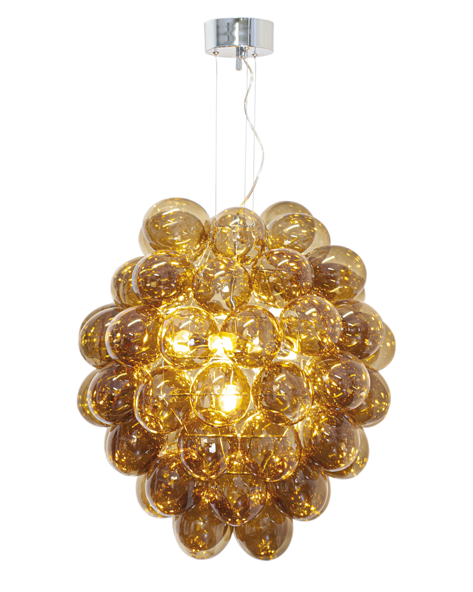 Deluxe Taklampa Konjak Ø64