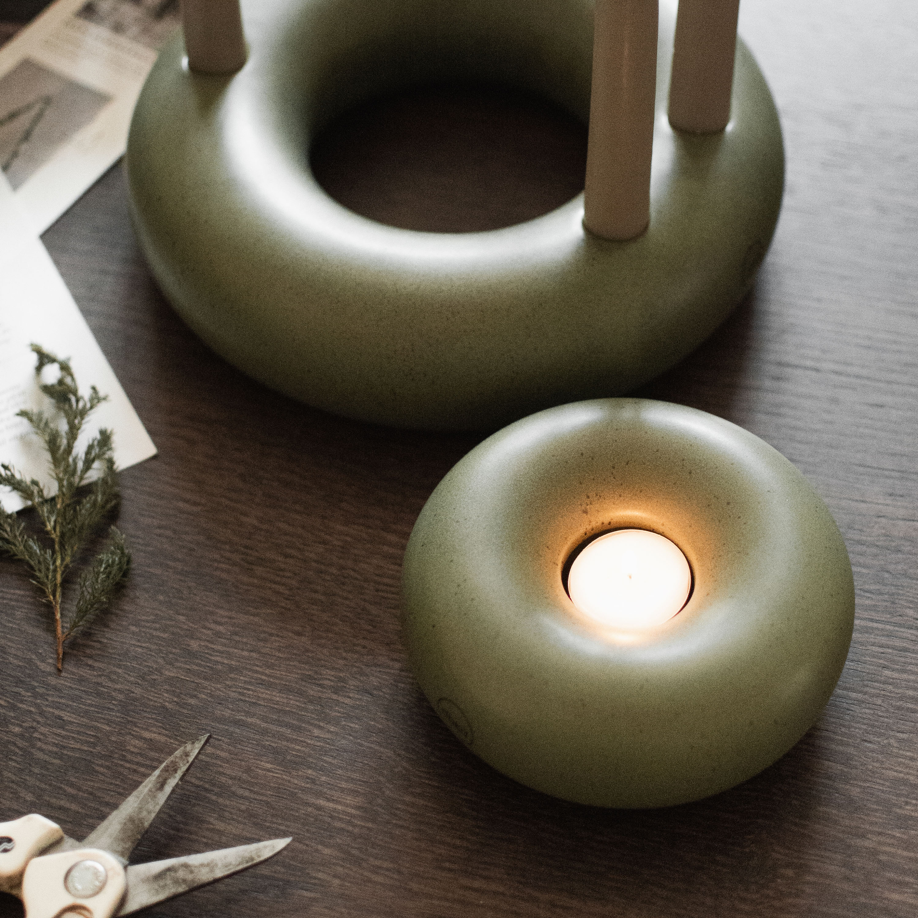 Float Lyhty Moss Ø15
