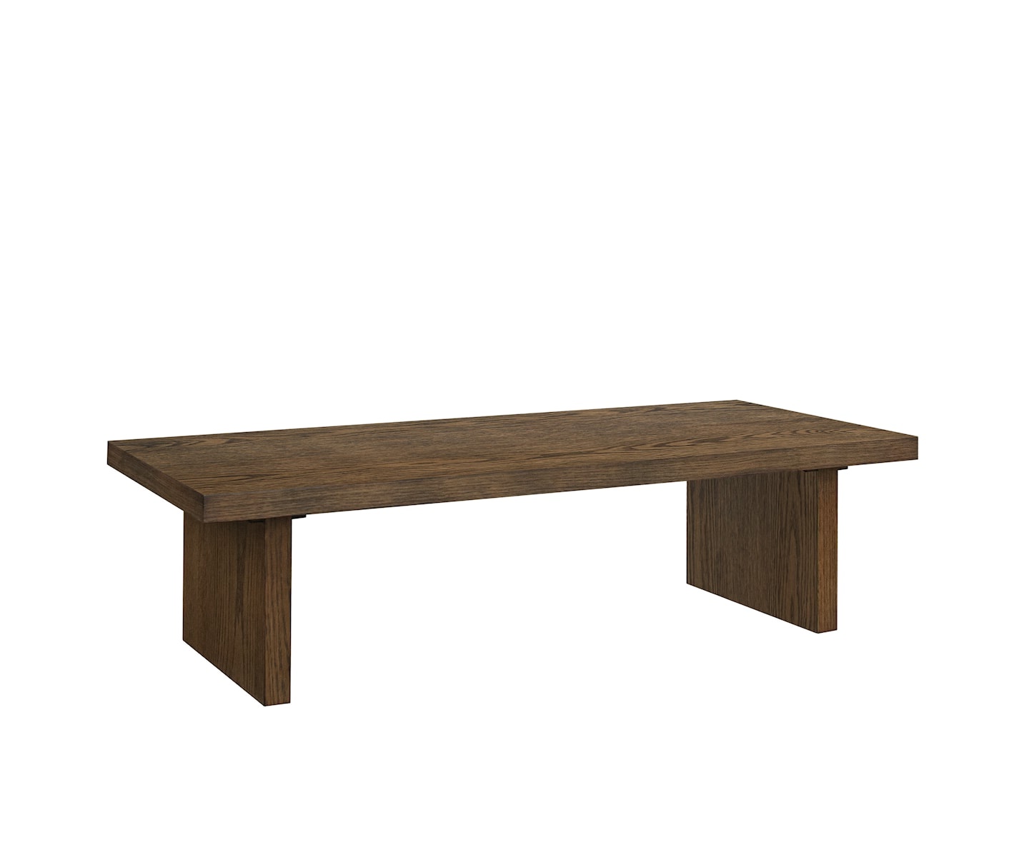 Kaia Sofabord Brunbeiset Eik 130cm