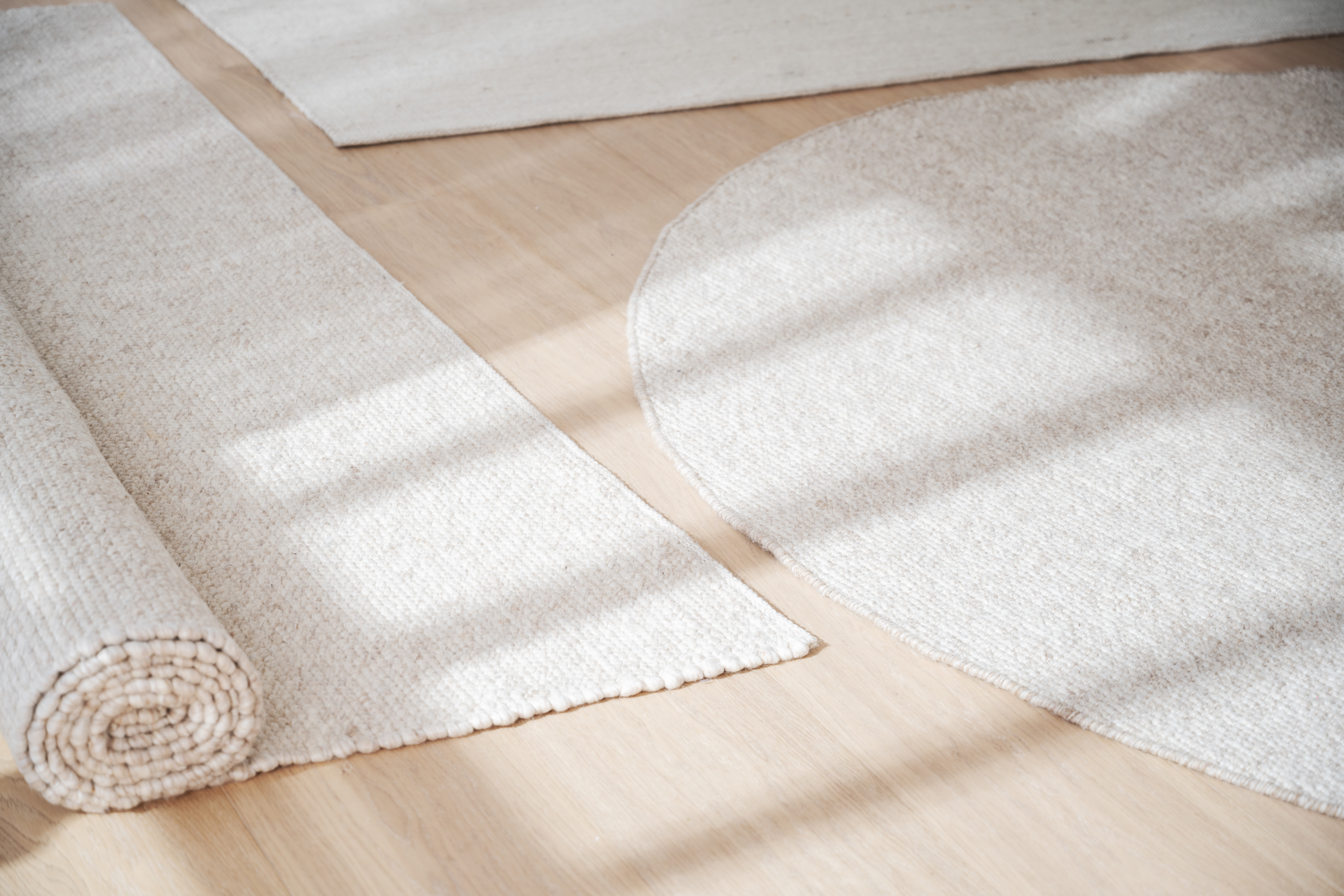 Rowico Home Auckland Wollteppich Rund Beige 250cm