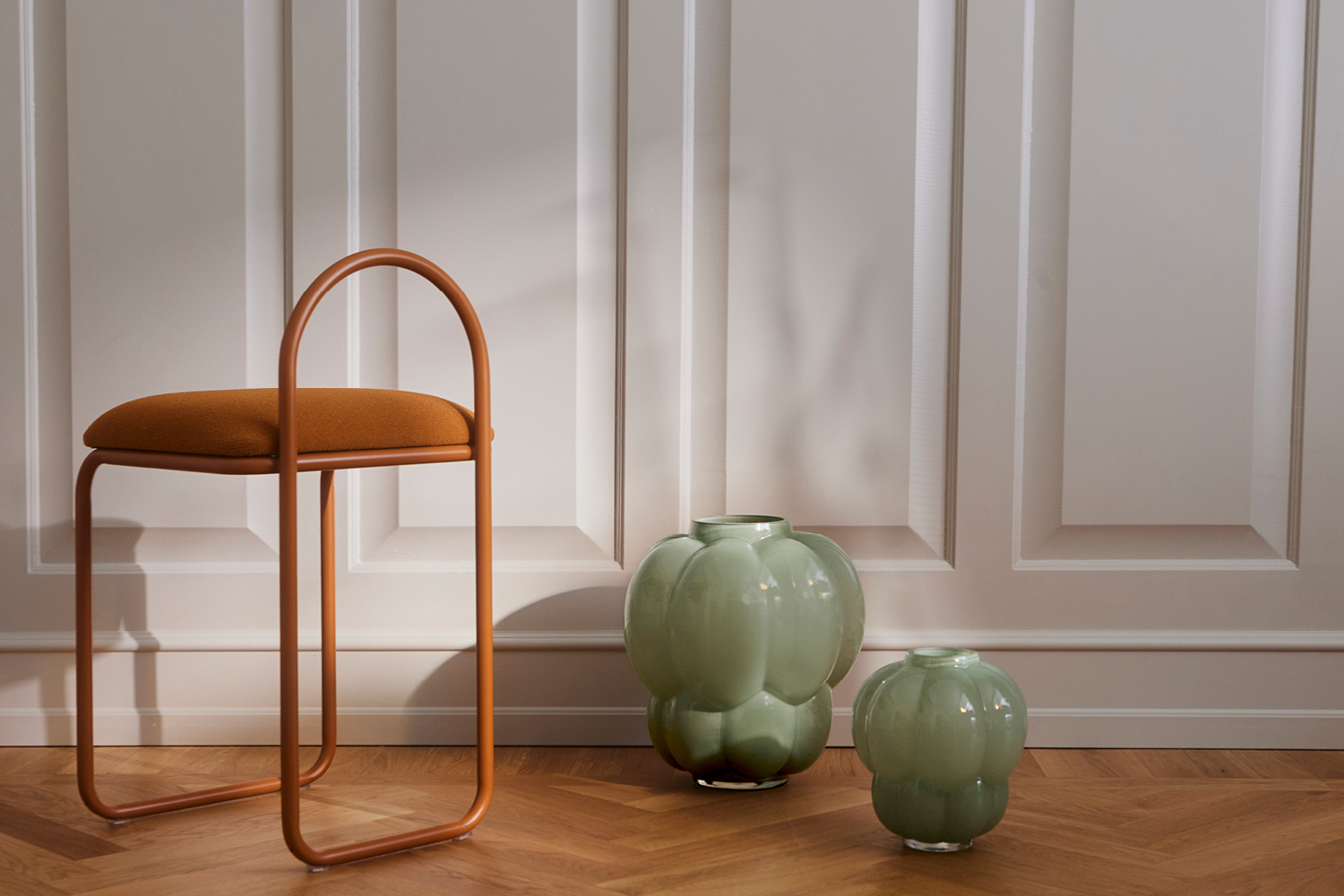 AYTM Uva Vas Glas Pastel Green 28cm