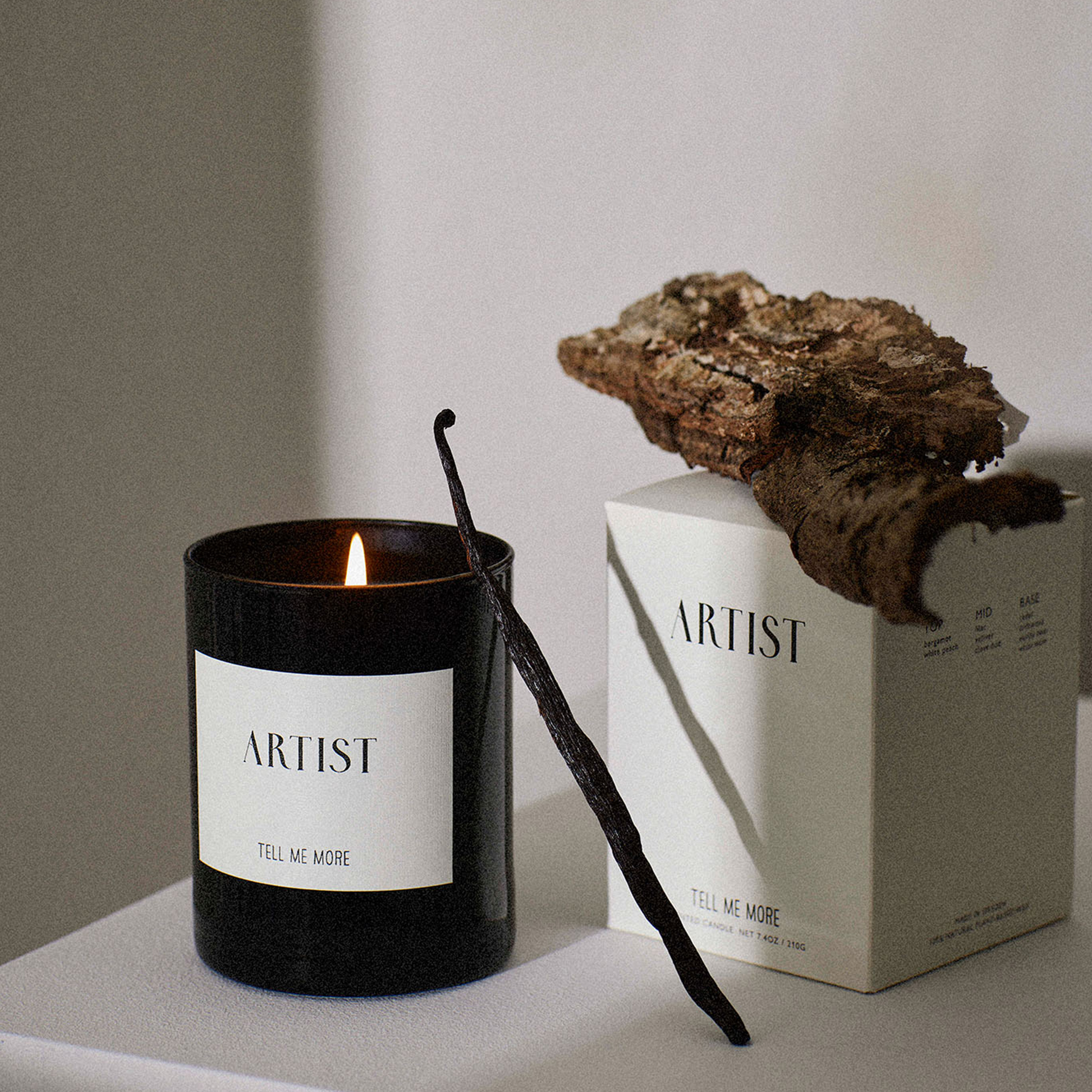 Tell me more Doftljus Artist