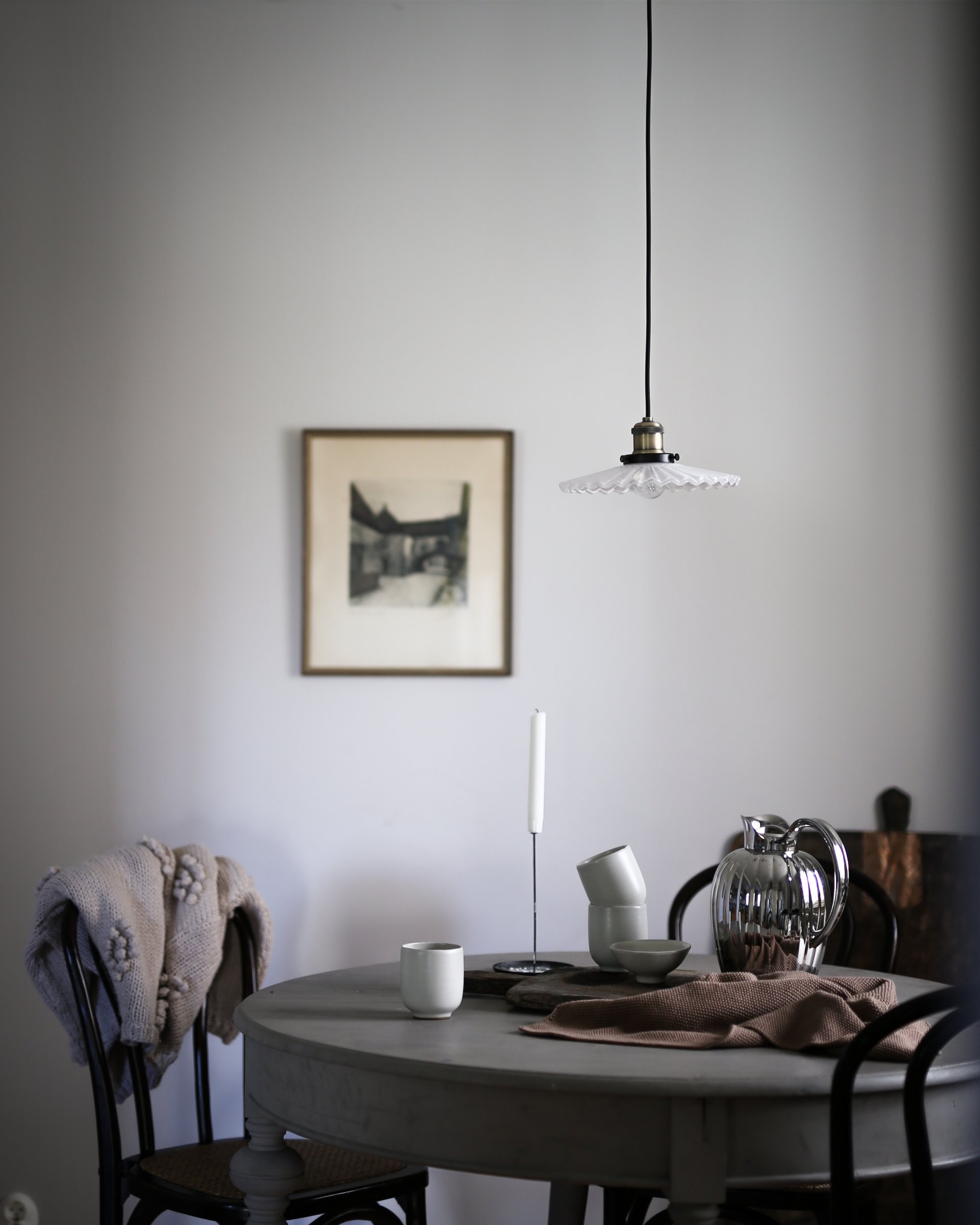 Globen Lighting Cobbler Taklampa Vit Ø25