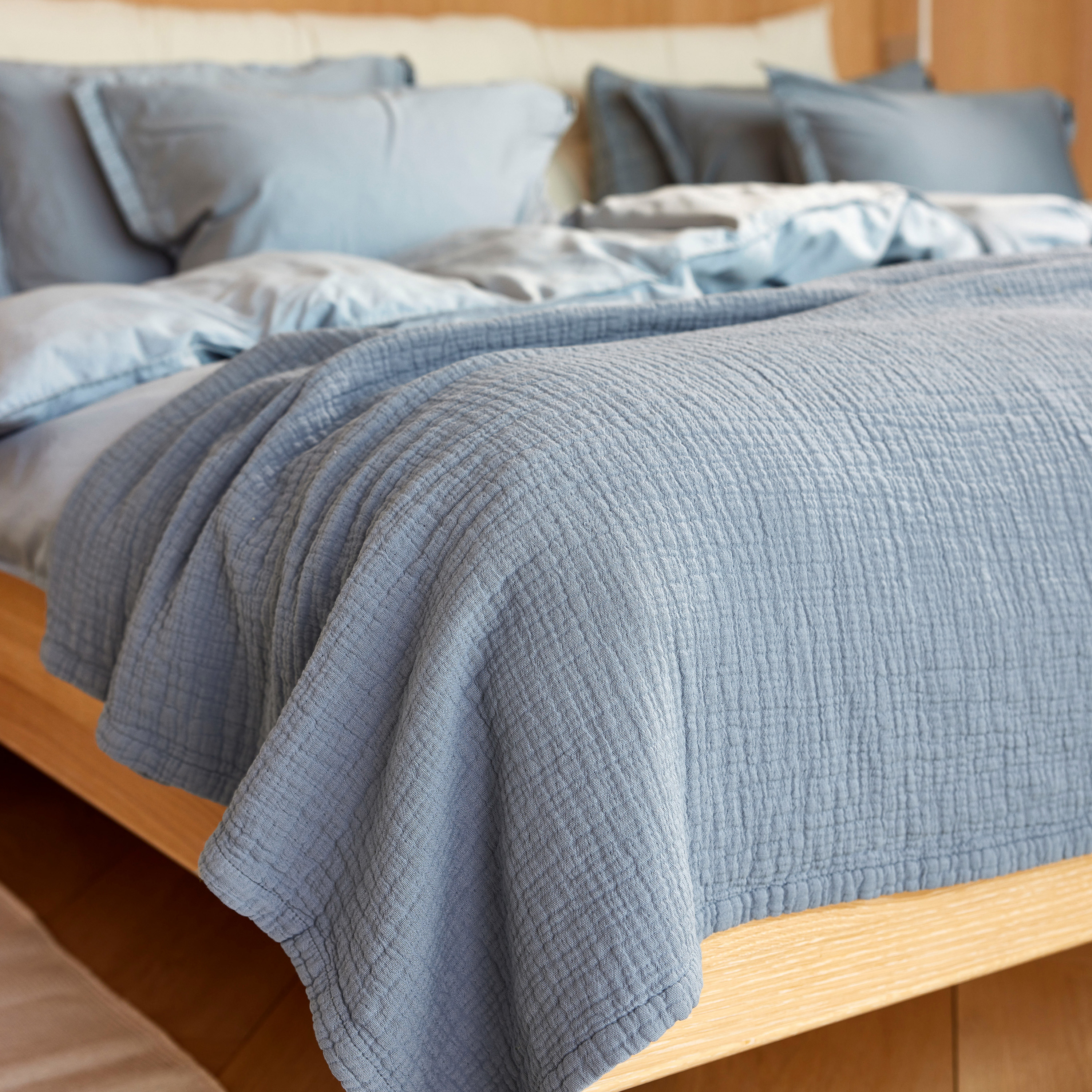 Himla Denise Torkkupeitto Sky 270x250