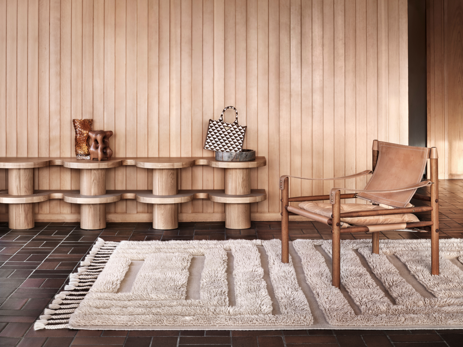 Tinted Kask Ullmatta Beige 200x300