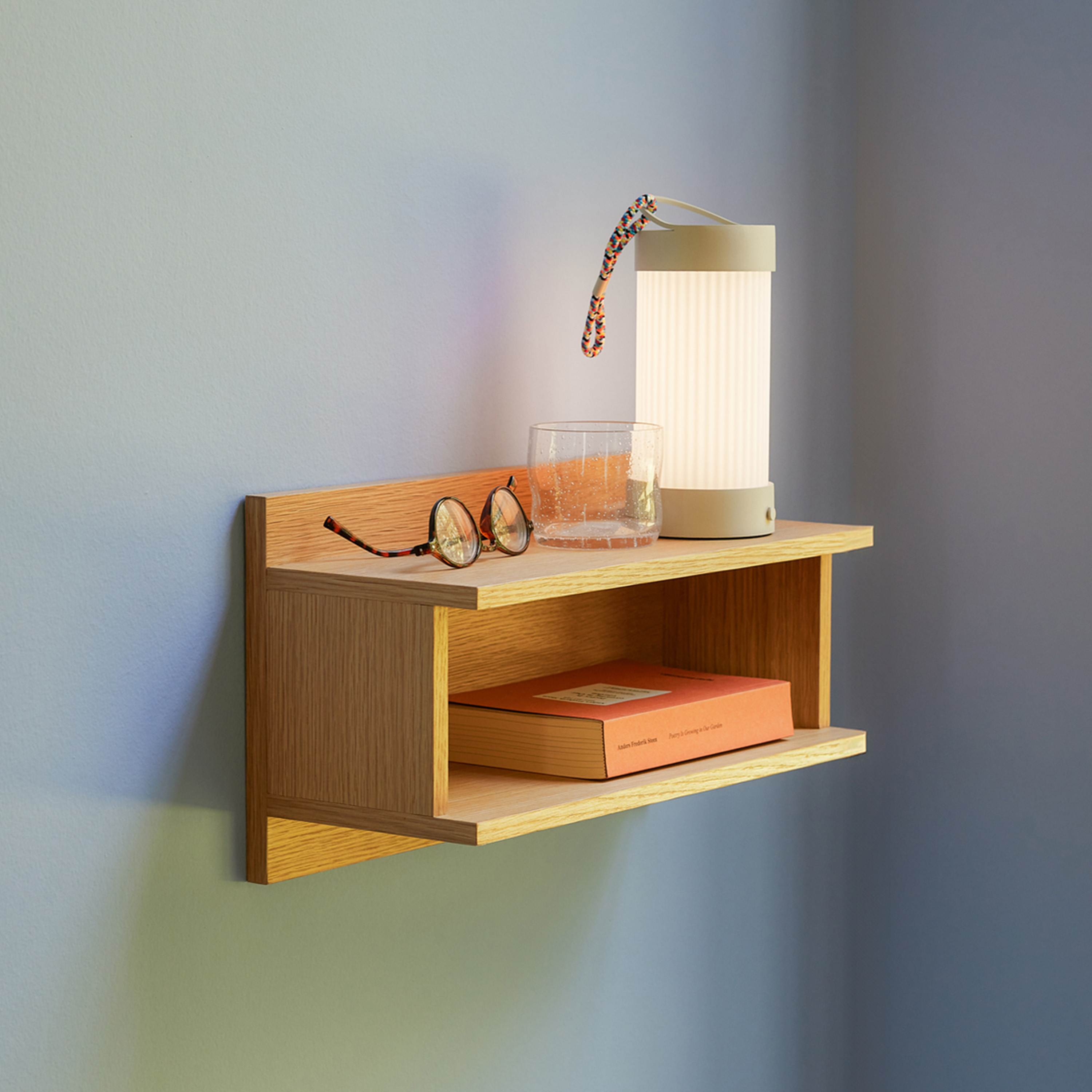 Hübsch Misty Sängbord Natural 40cm