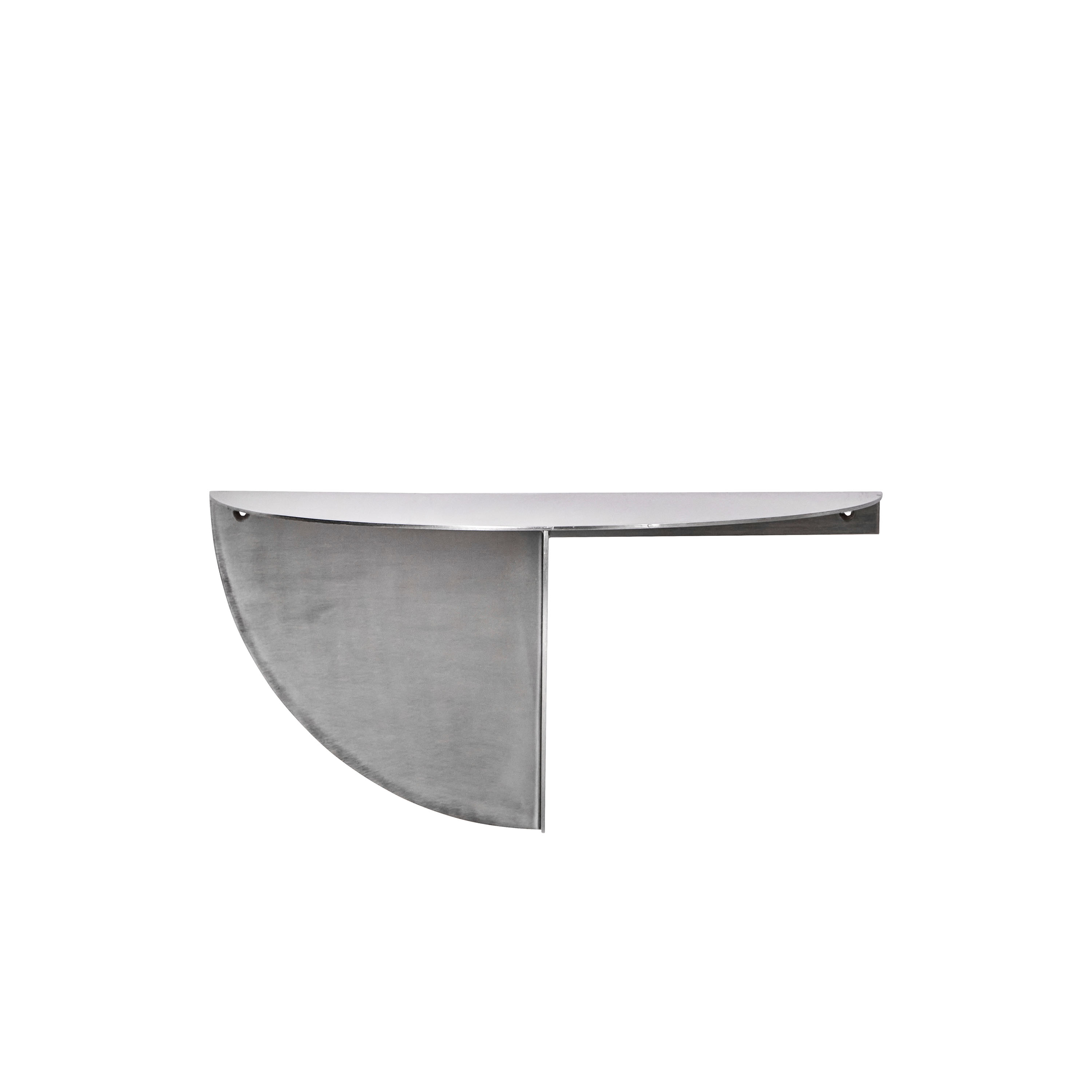 Mega Vägghylla Brushed Silver 36cm