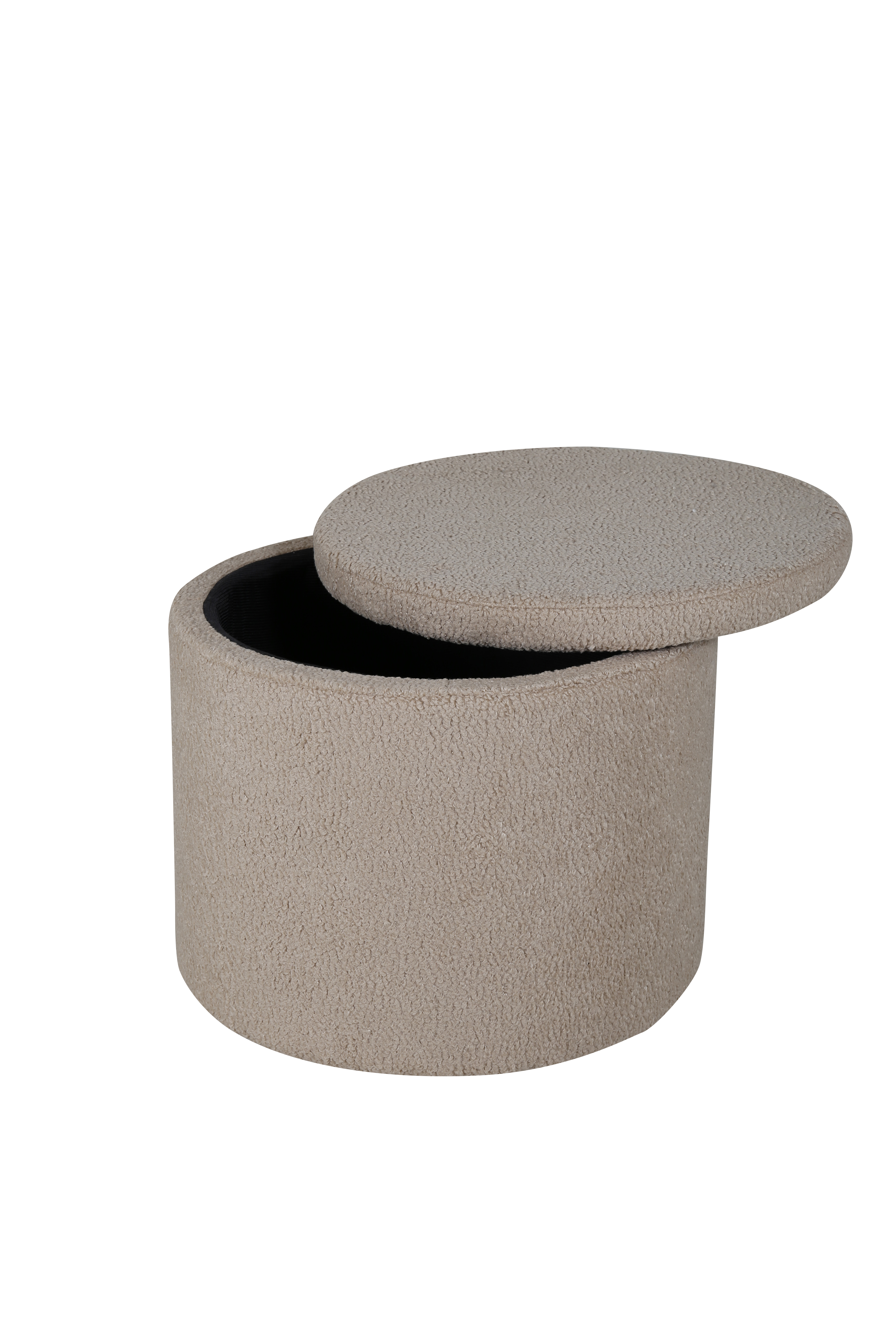 Venture Home Frances Sittpuff Förvaring Teddy Beige