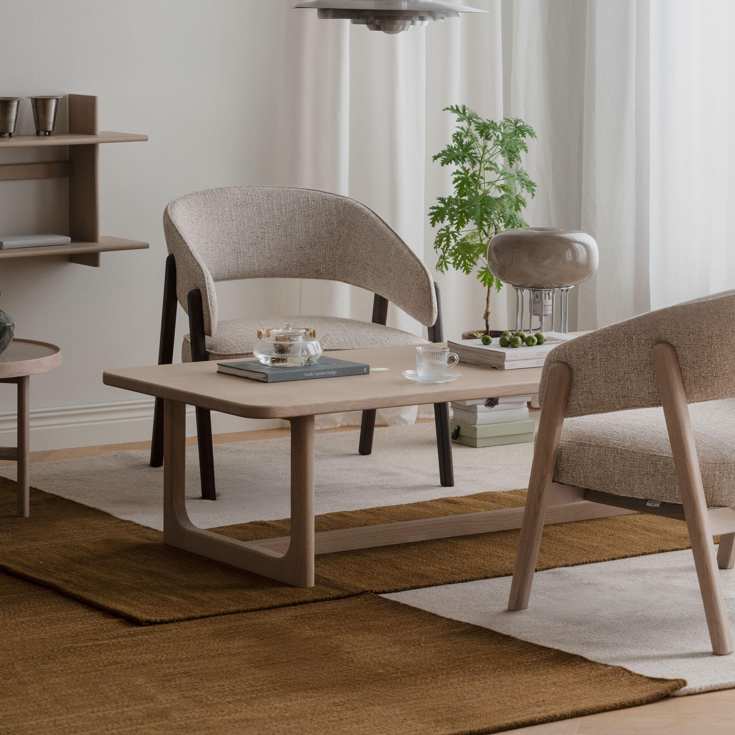 Rowico Home Moorfields Ullmatta Saffransgul 200x290