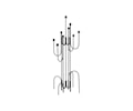 Farri Golvljusstake Black 100cm