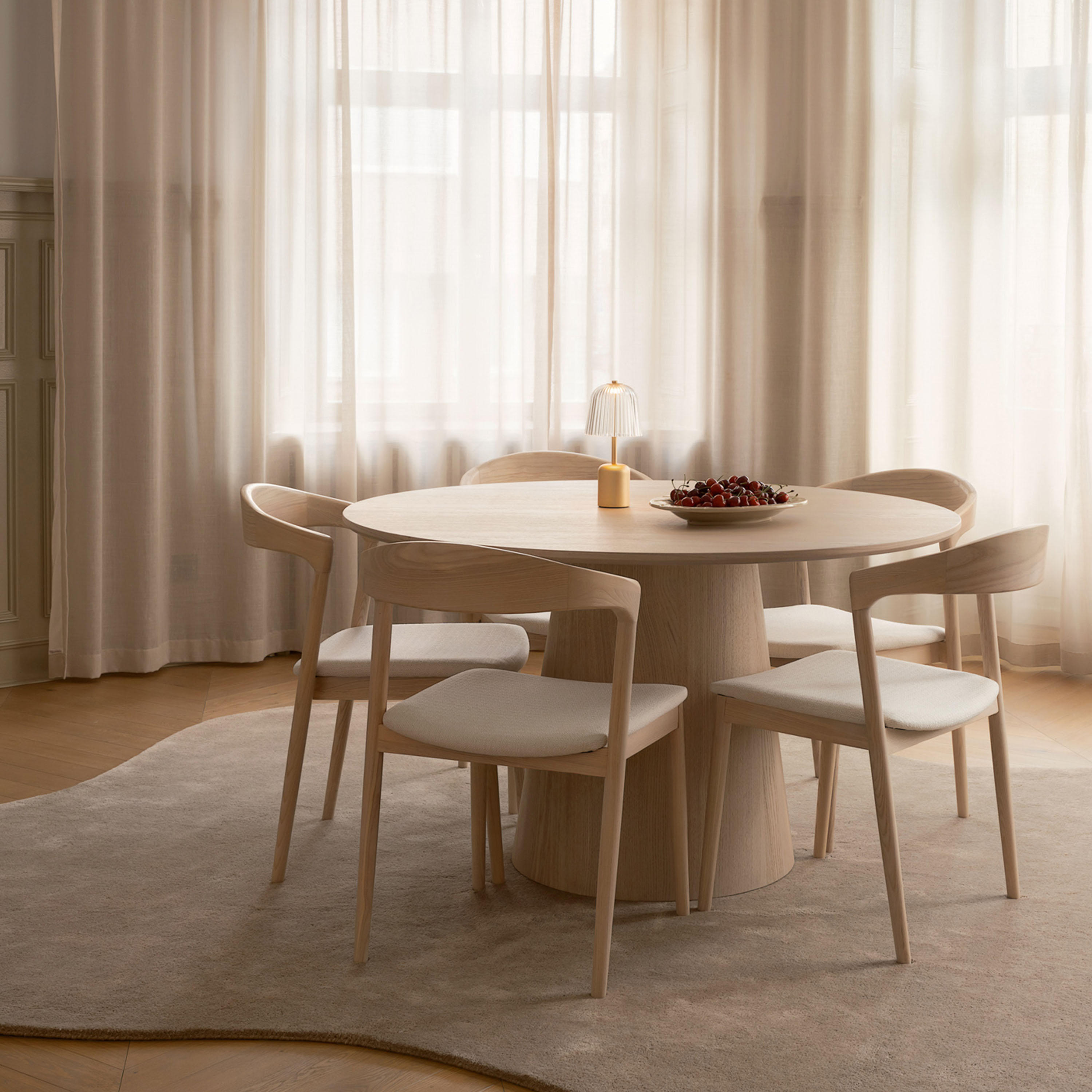 Stormi Wool Rug Soft Brown 170x230