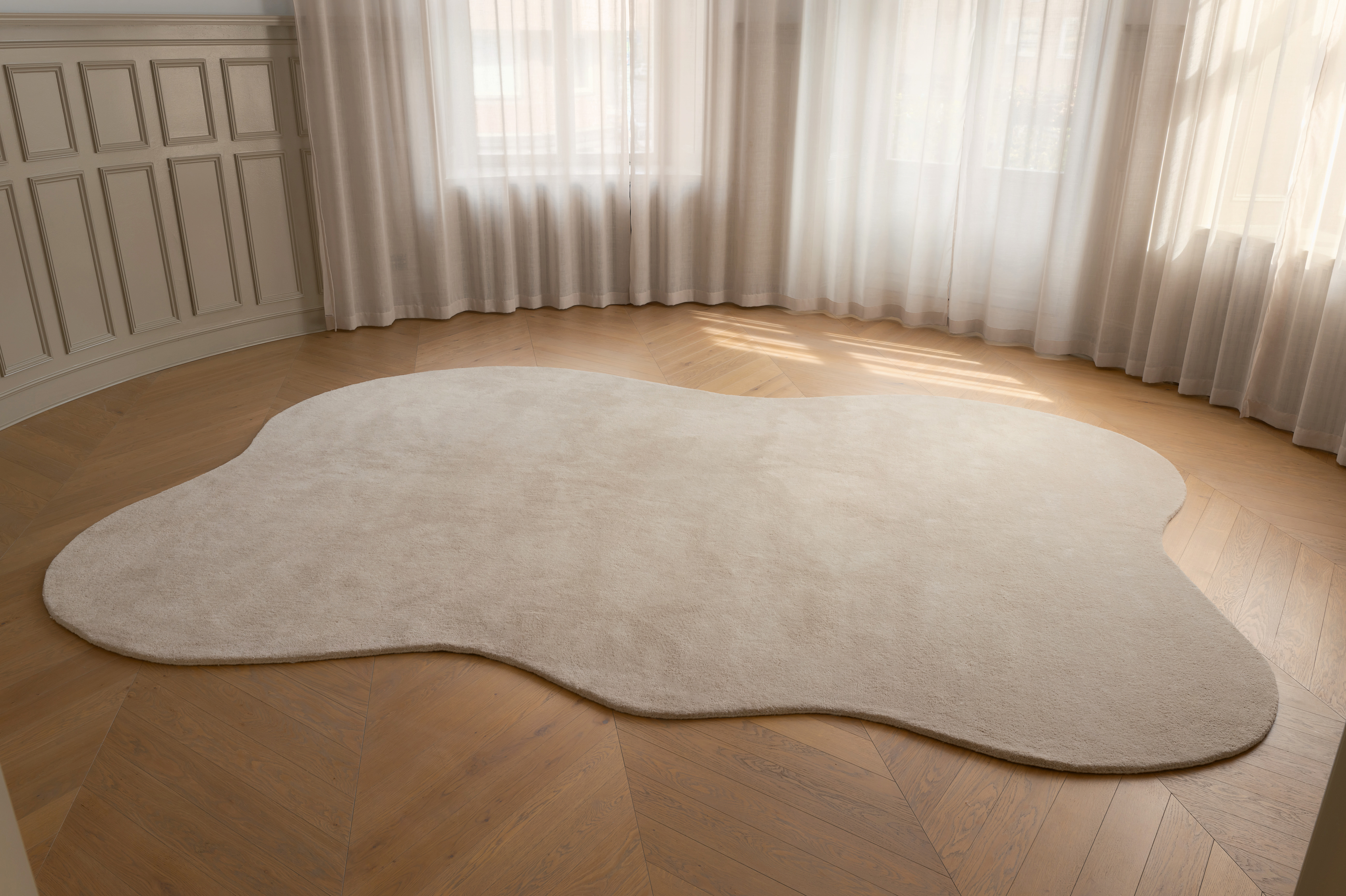 Stormi Ullmatta Beige 250x350