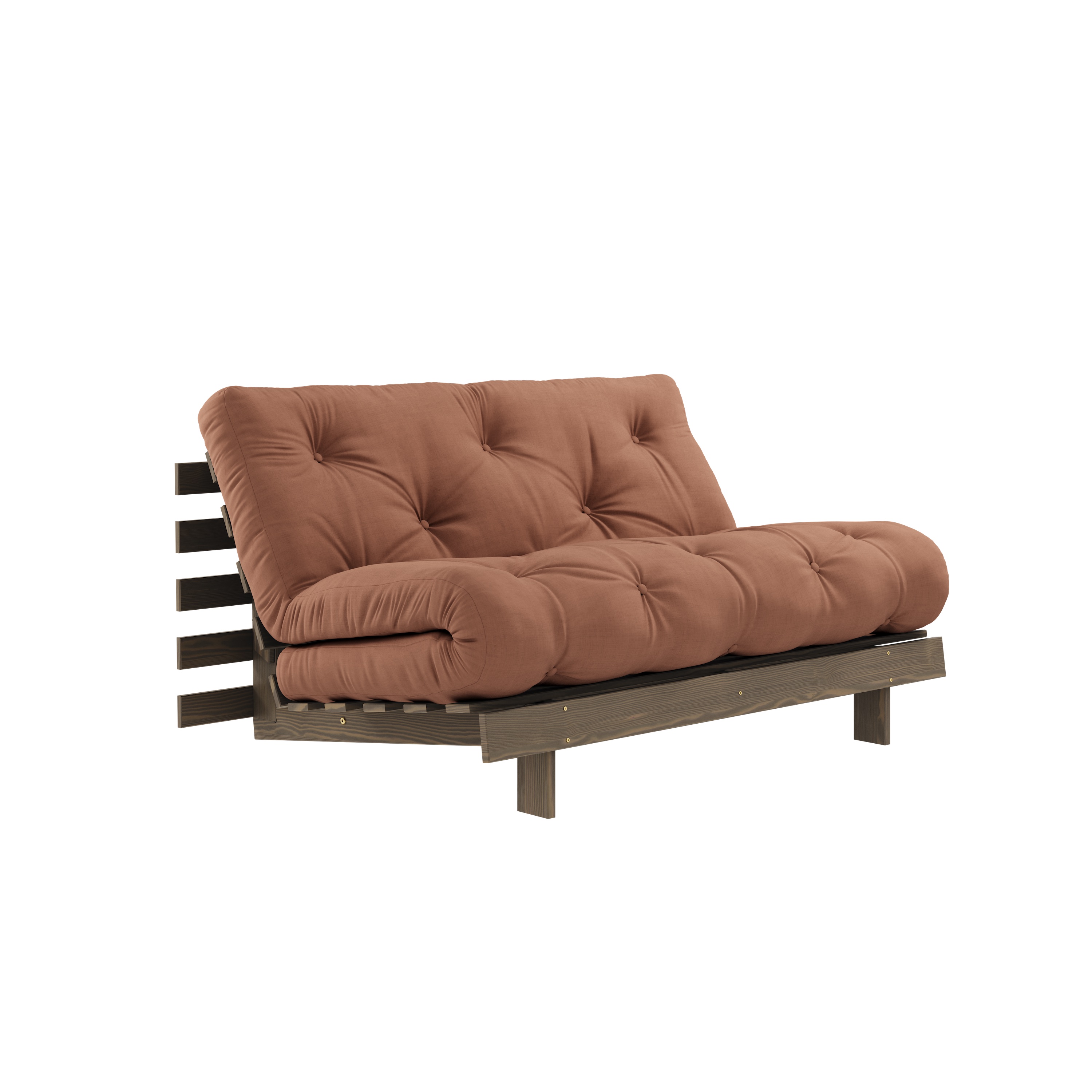 Roots Bäddsoffa Brun/Clay Brown 140cm