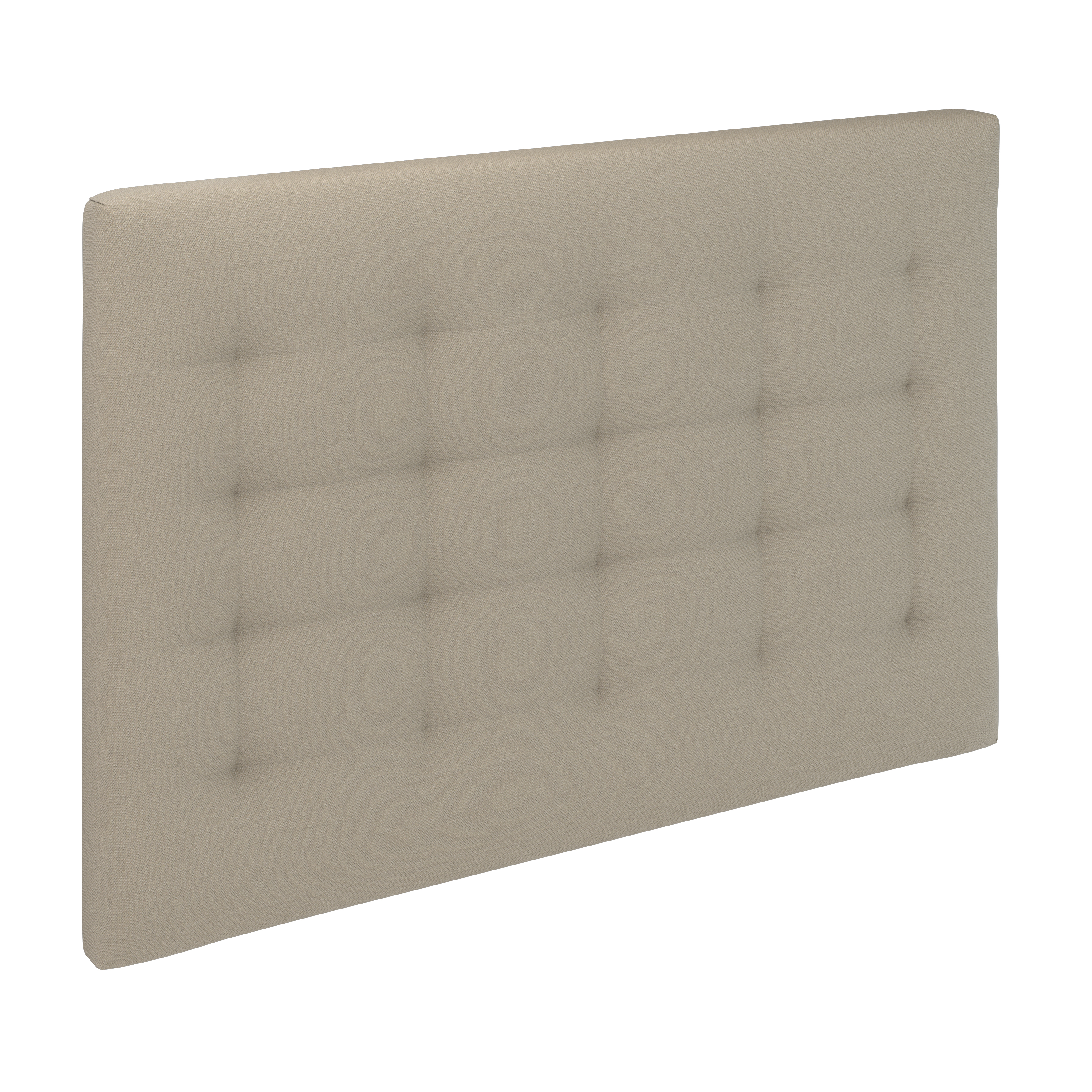 Jupiter Trensad Vägghängd Sänggavel Sand 120cm